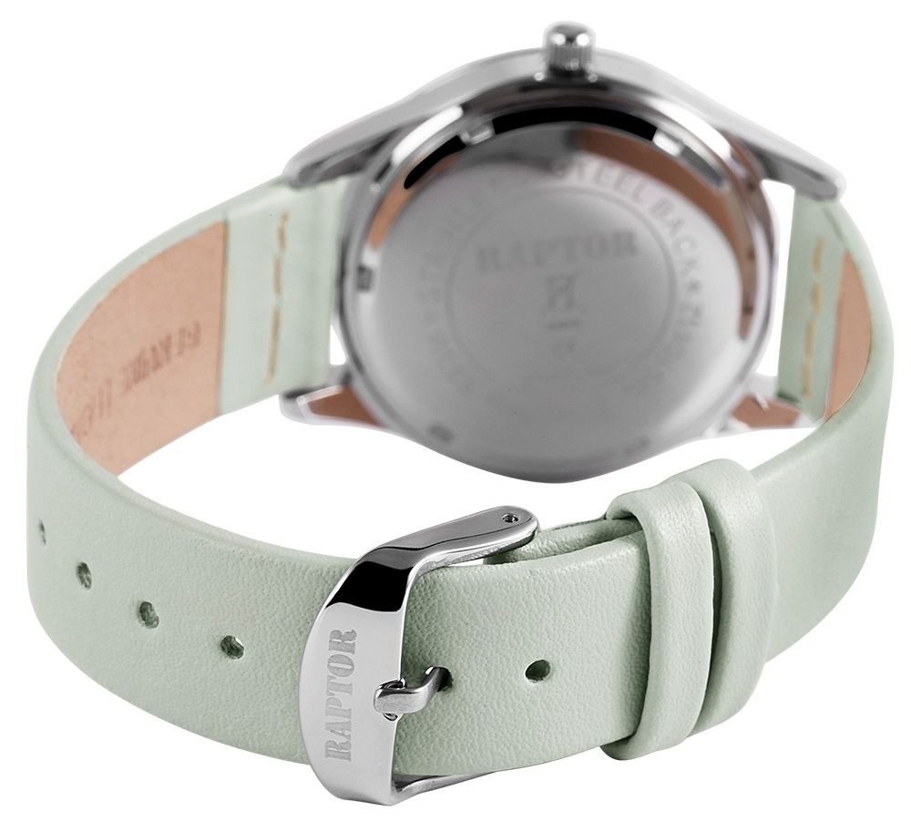 Raptor Quarzuhr Thea Raptor Damenuhr "Thea" mit Echtlederarmband günstig online kaufen