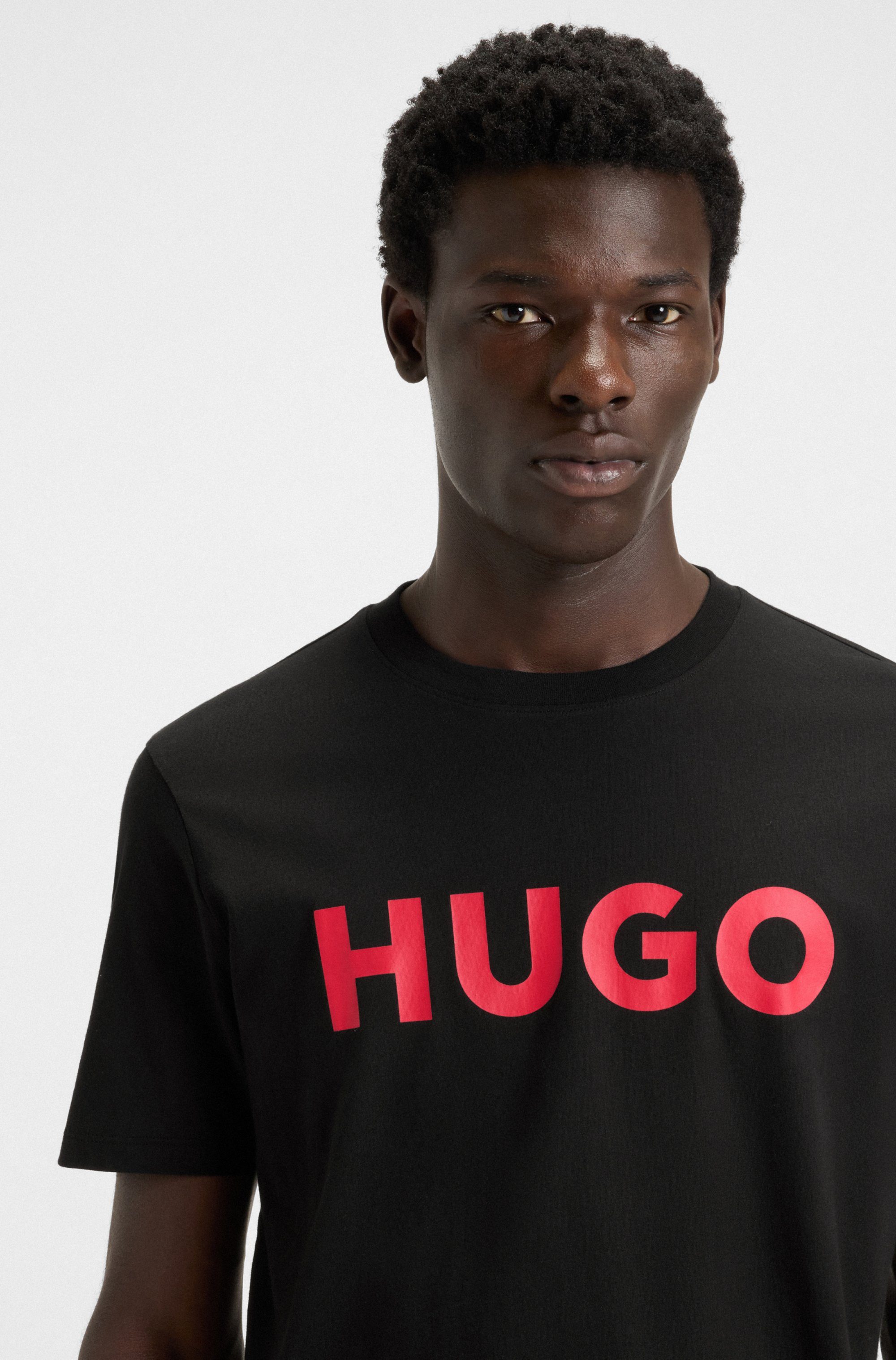 HUGO T-Shirt Dulivio Rundhalsausschnitt, Regular Fit, Must have Basic günstig online kaufen