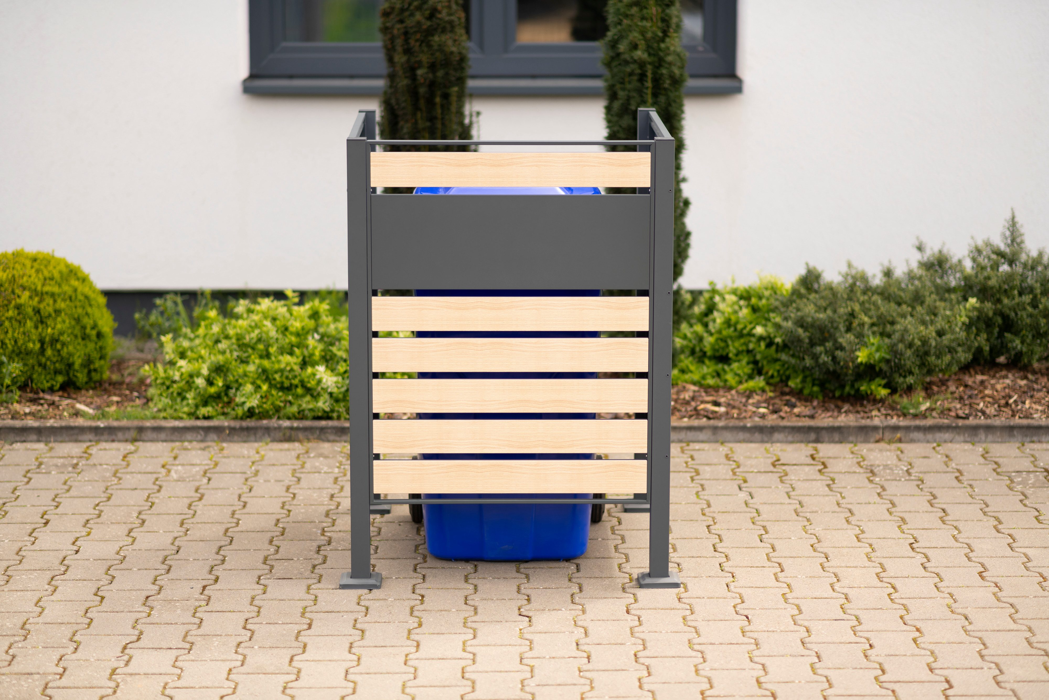 WESTMANN Mülltonnenbox Planum, Mülltonnenverkleidung & Sichtschutz