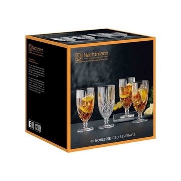 Nachtmann Bierglas Noblesse Biergläser 425 ml 4er Set, Glas