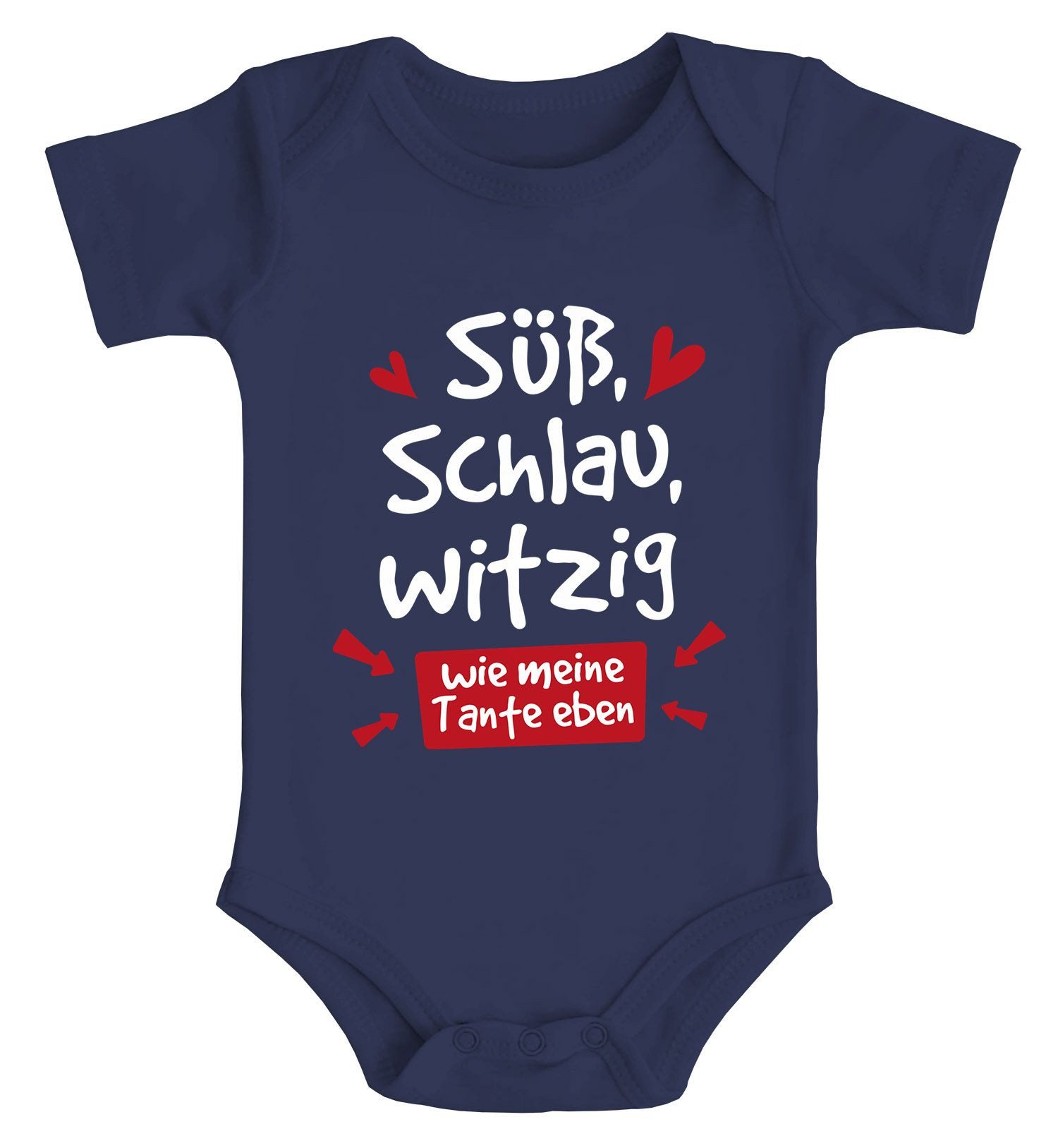 Body Baby Body Tante Sprüche lustig Süß Schlau Witzig Wie meine Tante eben