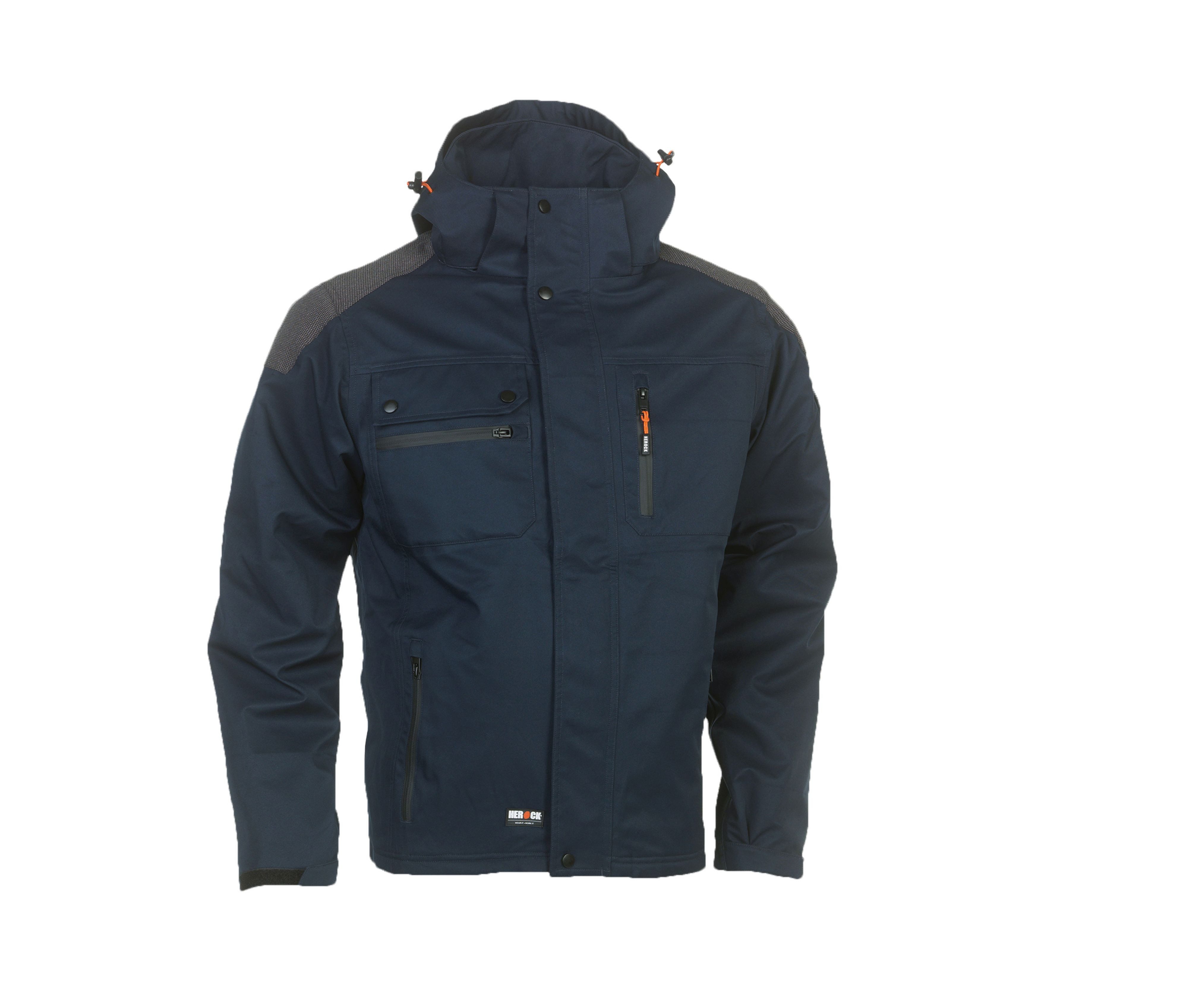 Arbeitsjacke Jacke wasserdicht atmungsaktiv mit Kapuze