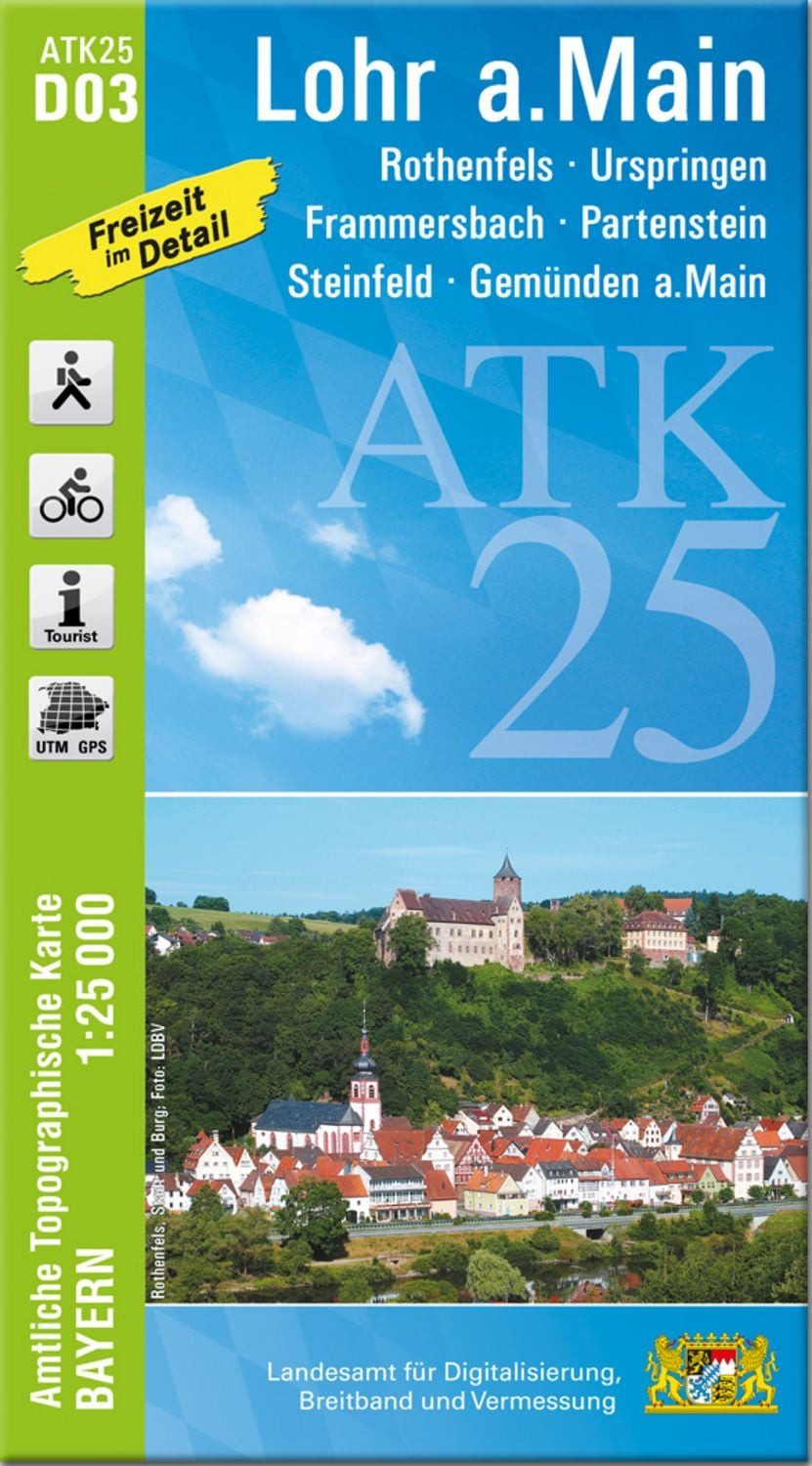 ATK25-D03 Lohr a.Main (Amtliche Topographische Karte 1:25000) / diverse