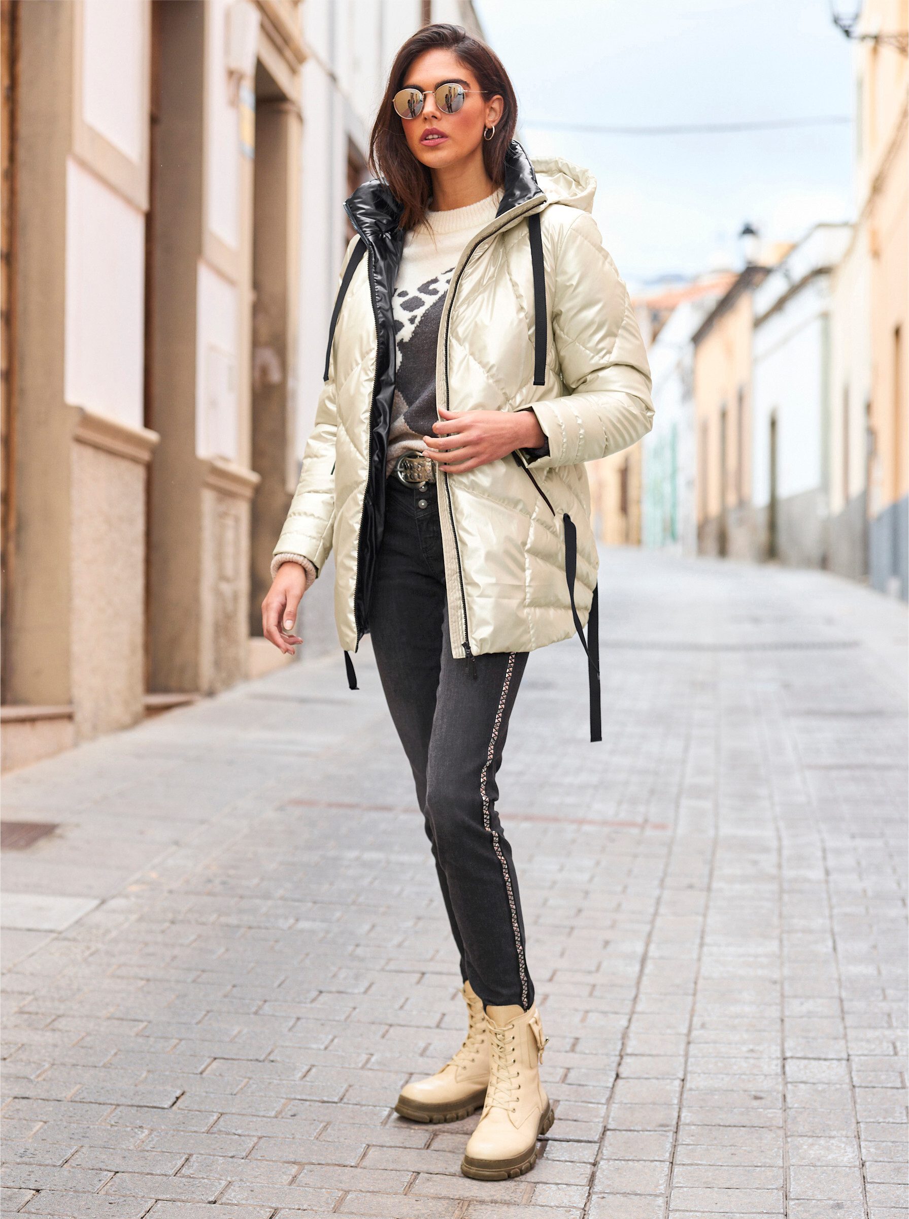 heine Allwetterjacke Steppjacke .