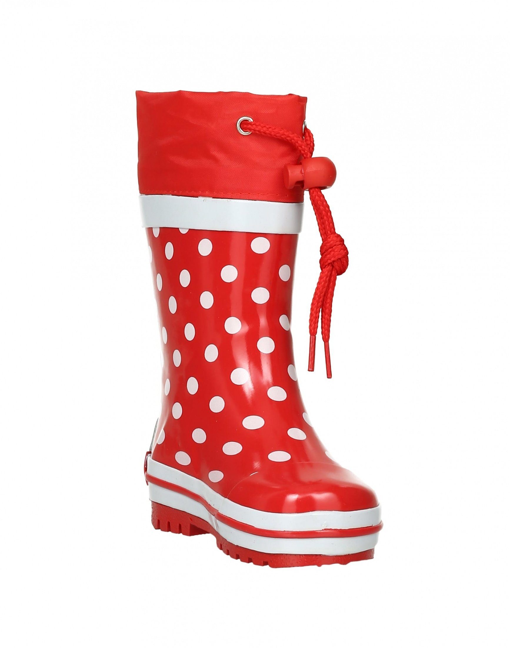 Gummistiefel Rot Playshoes Gummistiefel Punkte