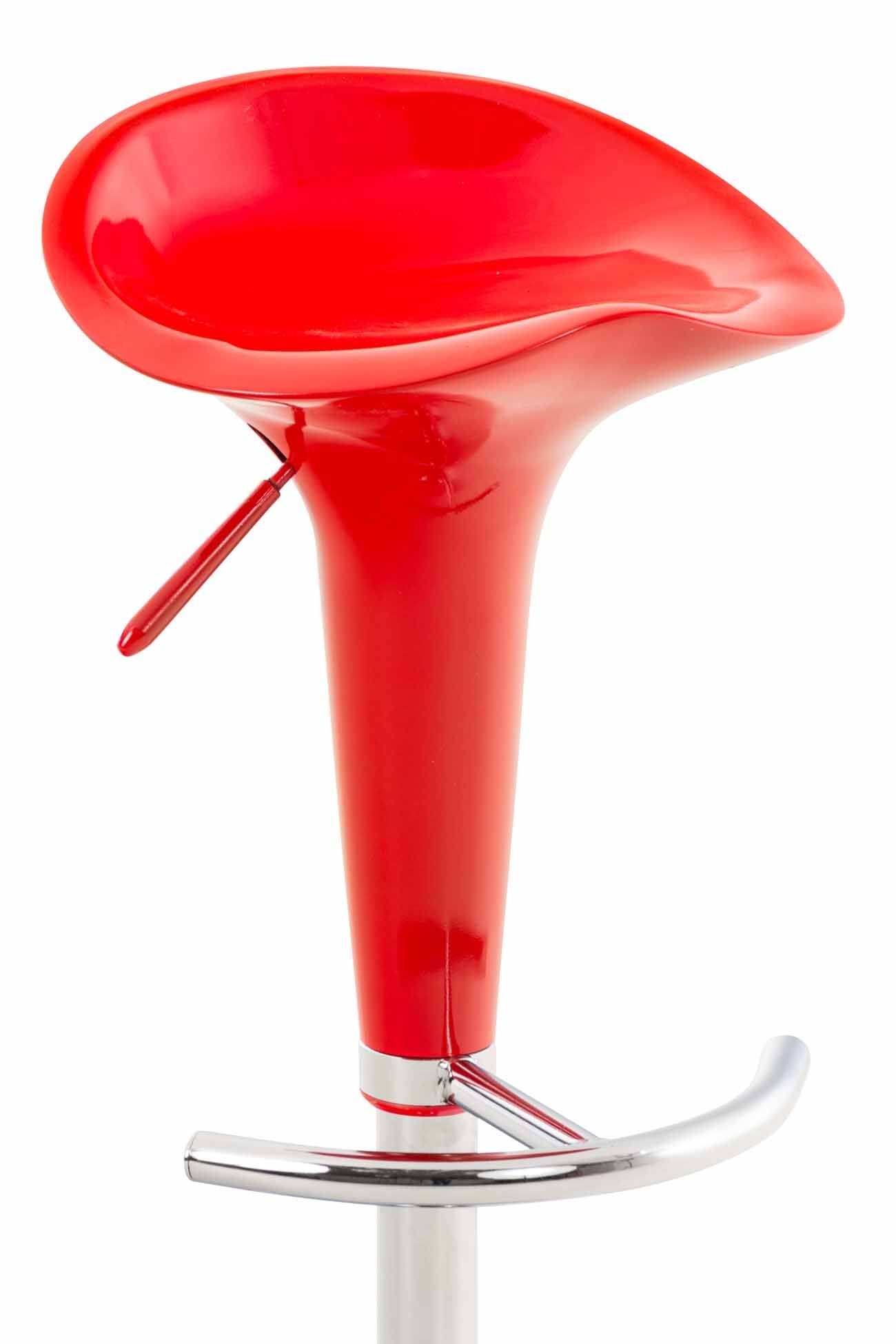 CLP Barhocker Saddle (2er Set, 2 St., 2er), drehbarer Kunsttoffsitz & Fußab günstig online kaufen