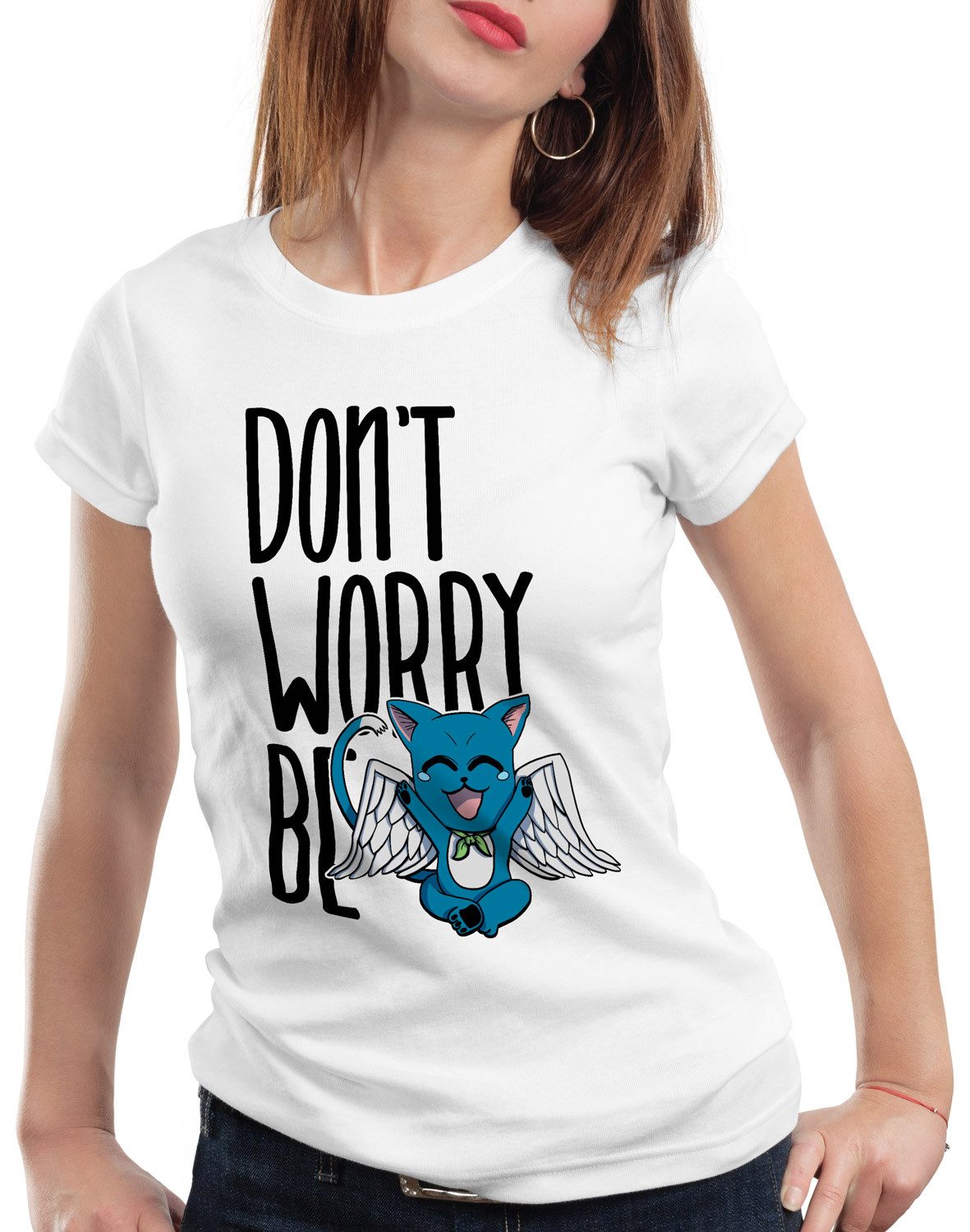 style3 T-Shirt Don't worry be Happy günstig online kaufen