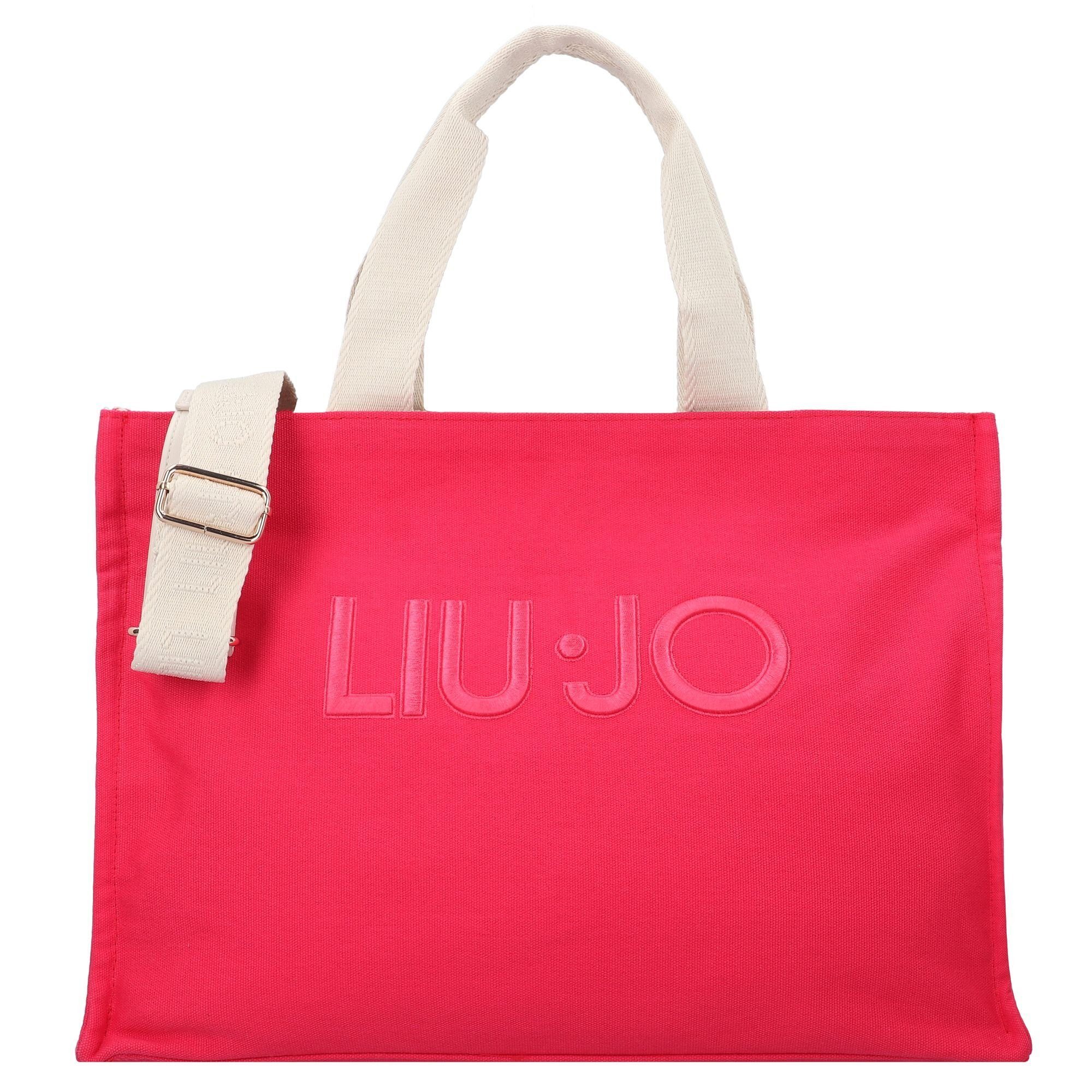 Liu Jo Shopper Canvas, Baumwolle hibiscus