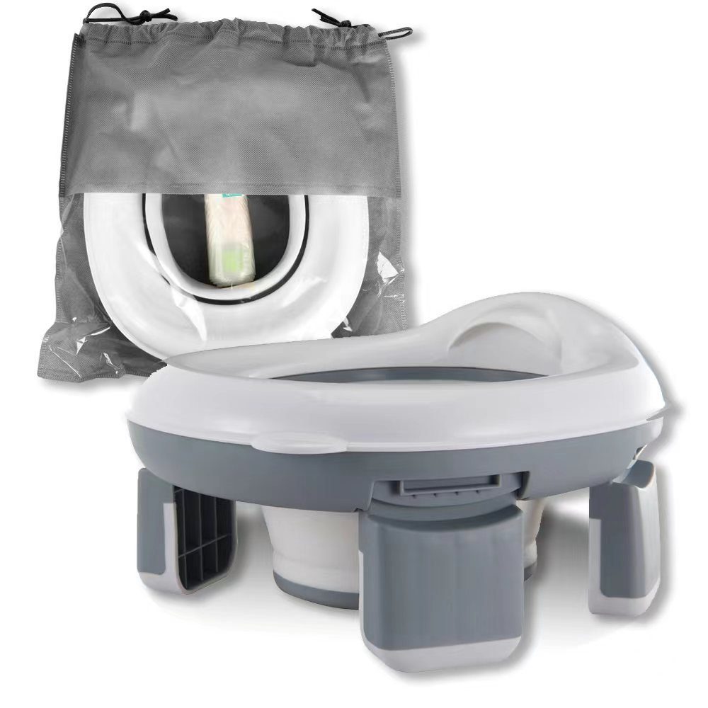 Acrola Töpfchen Acrola Tragbarer Toilettensitz, faltbar und leicht zu reinigen