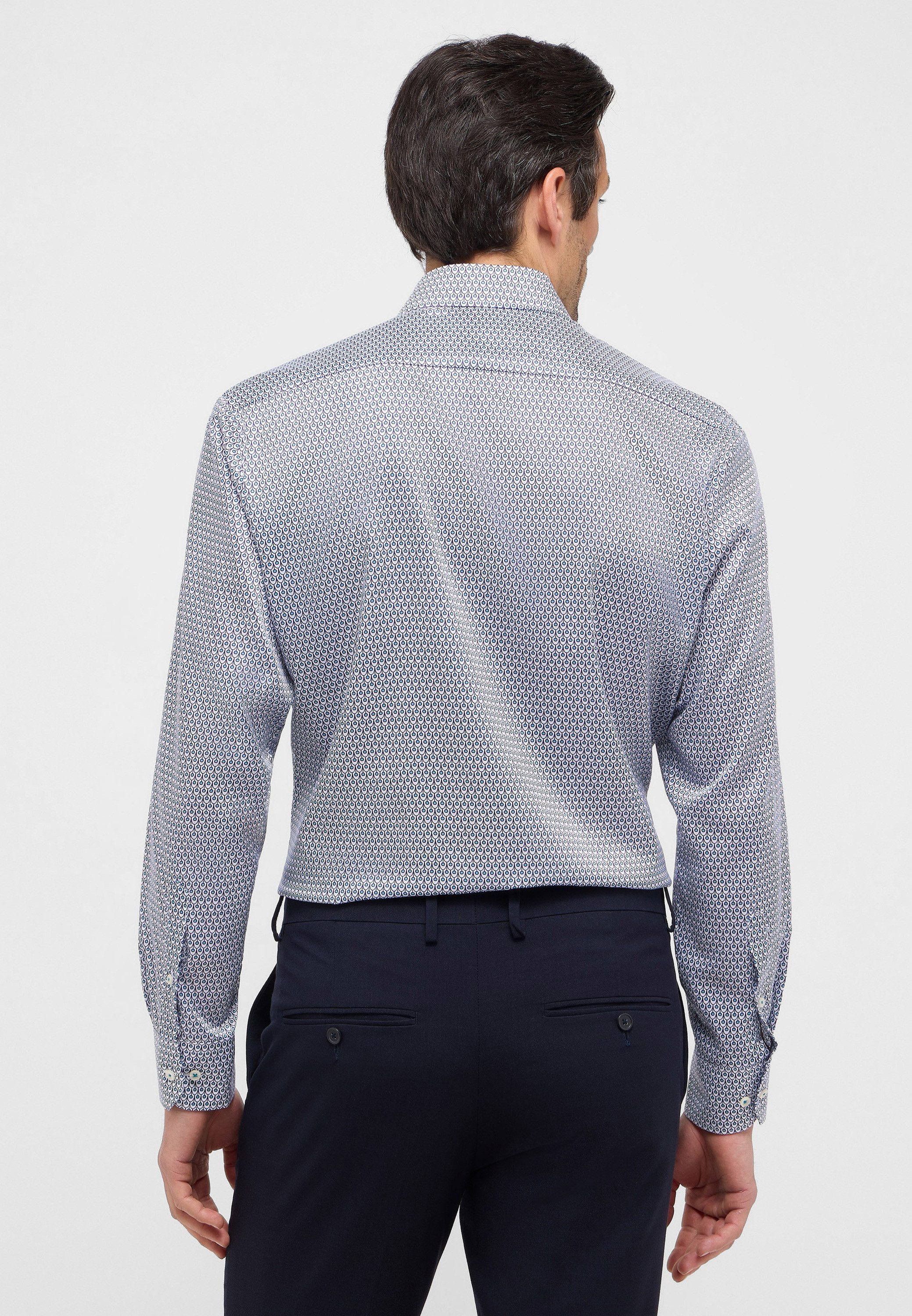 Eterna Langarmhemd "MODERN FIT" EASY IRON (bügelleicht) günstig online kaufen