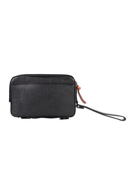 Braun Büffel Clutch NOVARA Clutch schwarz, mit abnehmbarer Handgelenkschlaufe