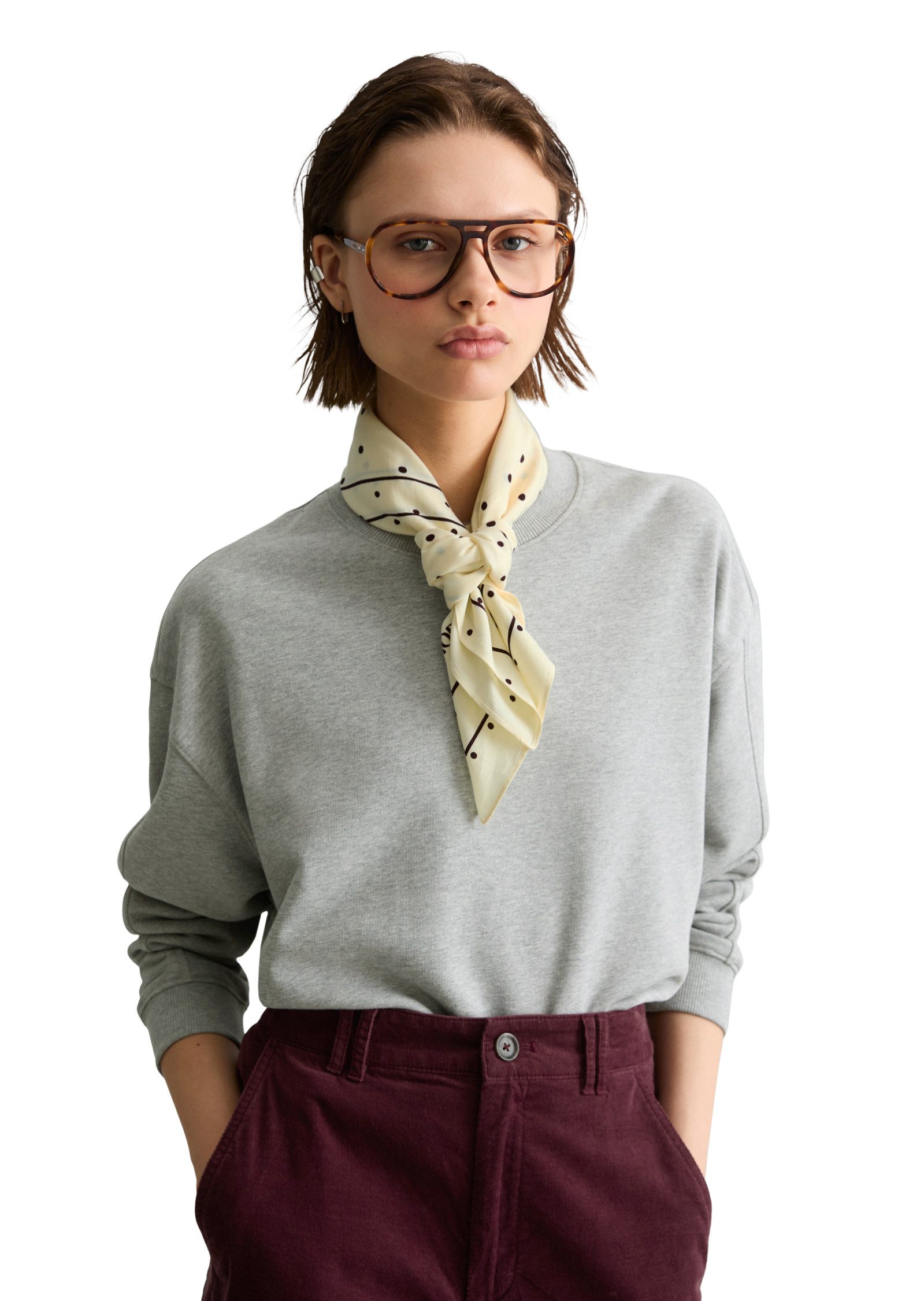 Marc O'Polo DENIM Modetuch aus Viskose-Twill – Bild 3 von 3