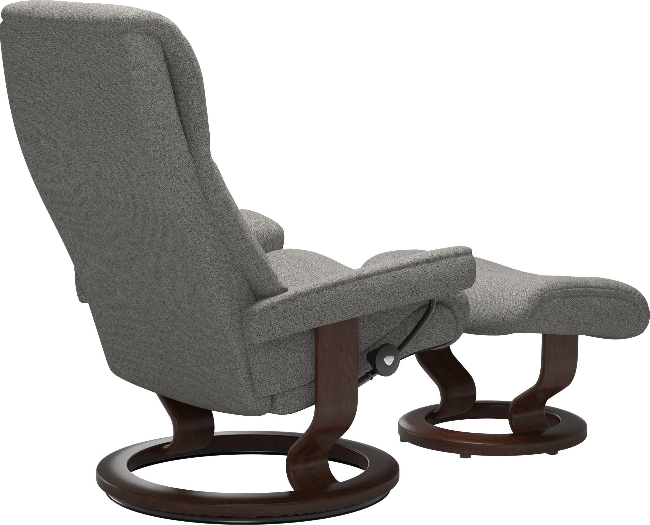 Classic Stressless® View, mit S,Gestell Größe Base, Relaxsessel Braun