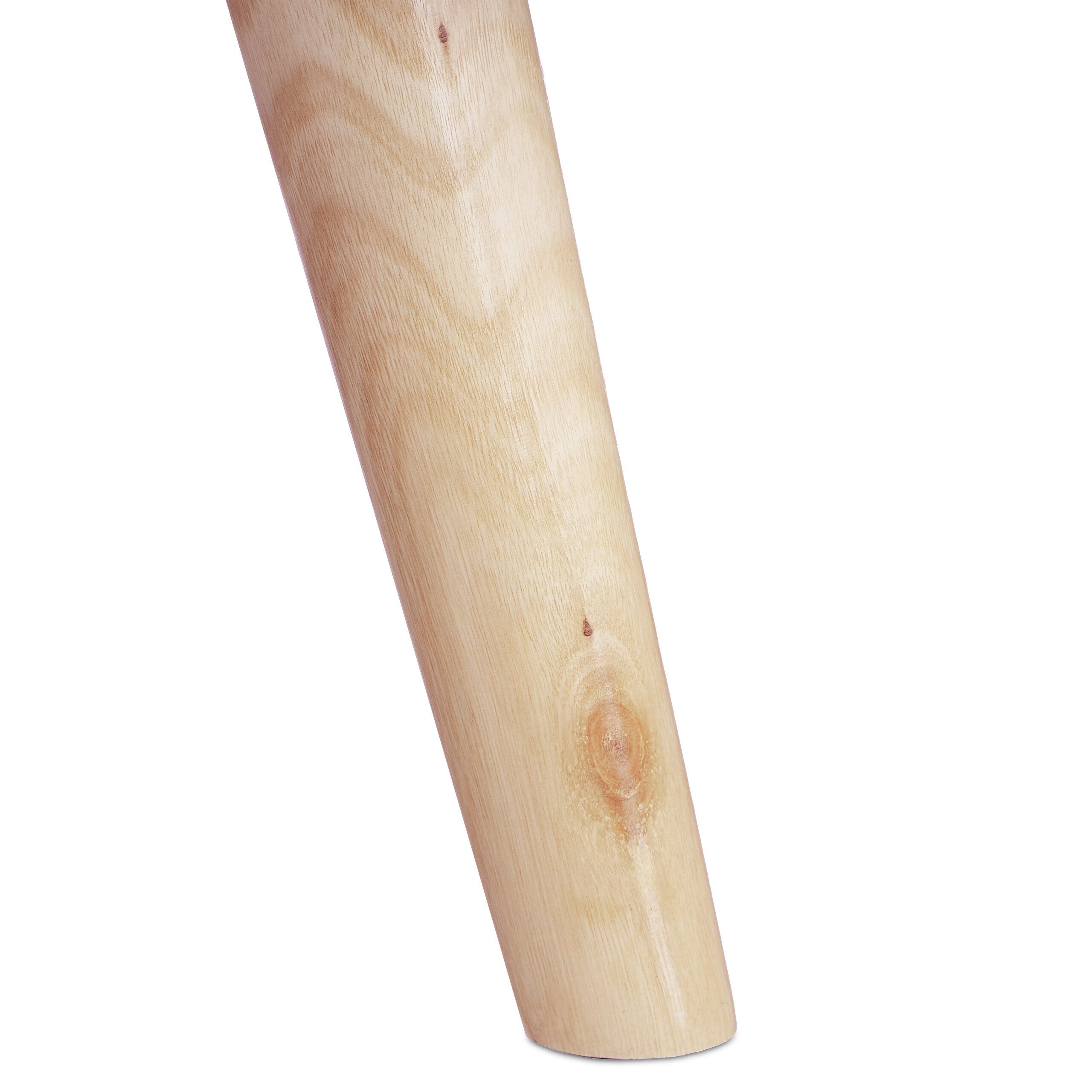 relaxdays Truhenbank Sitzbank Samt mit Stauraum, Creme