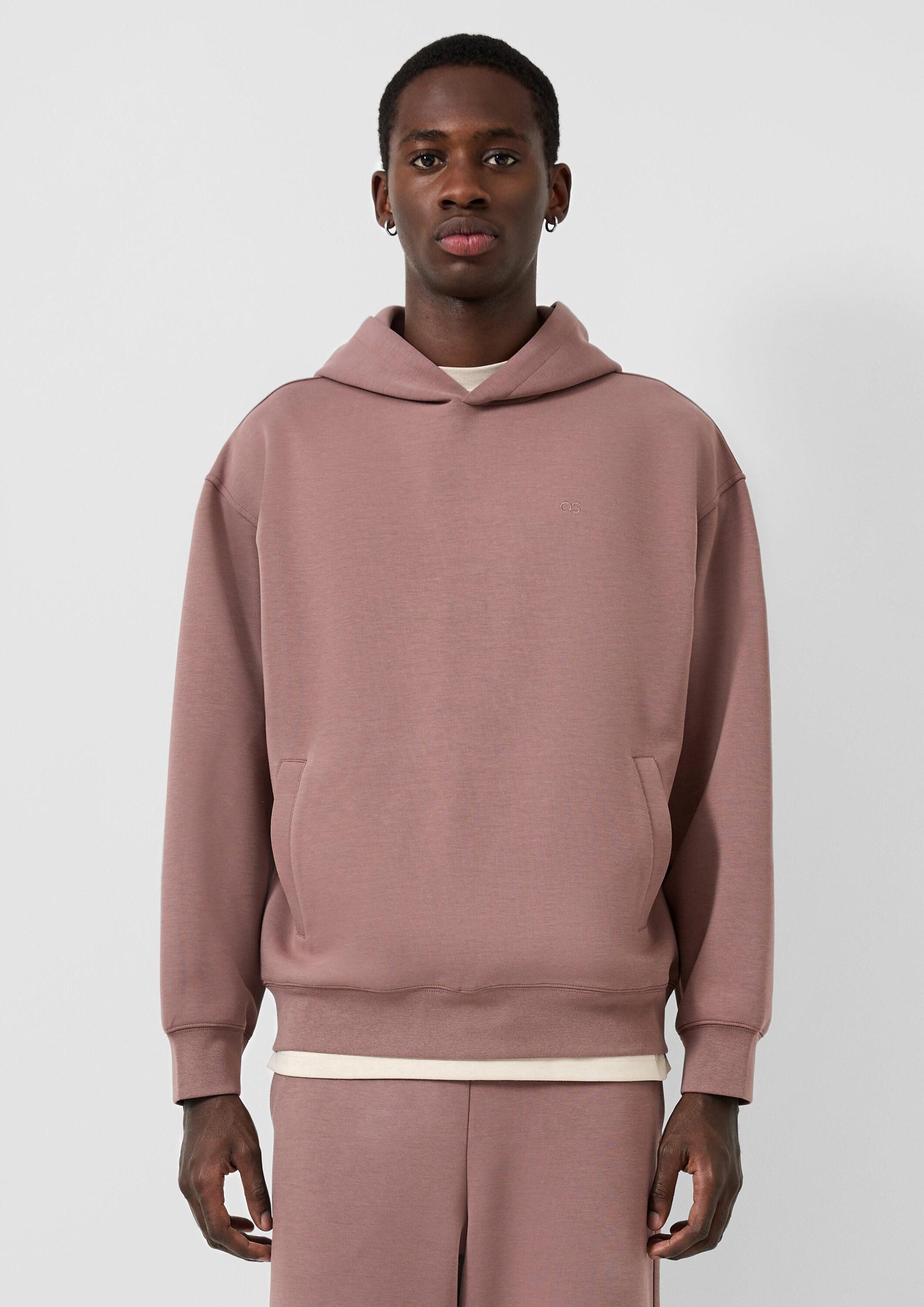QS Sweatshirt Sweatshirt Hoodie im Loose Fit