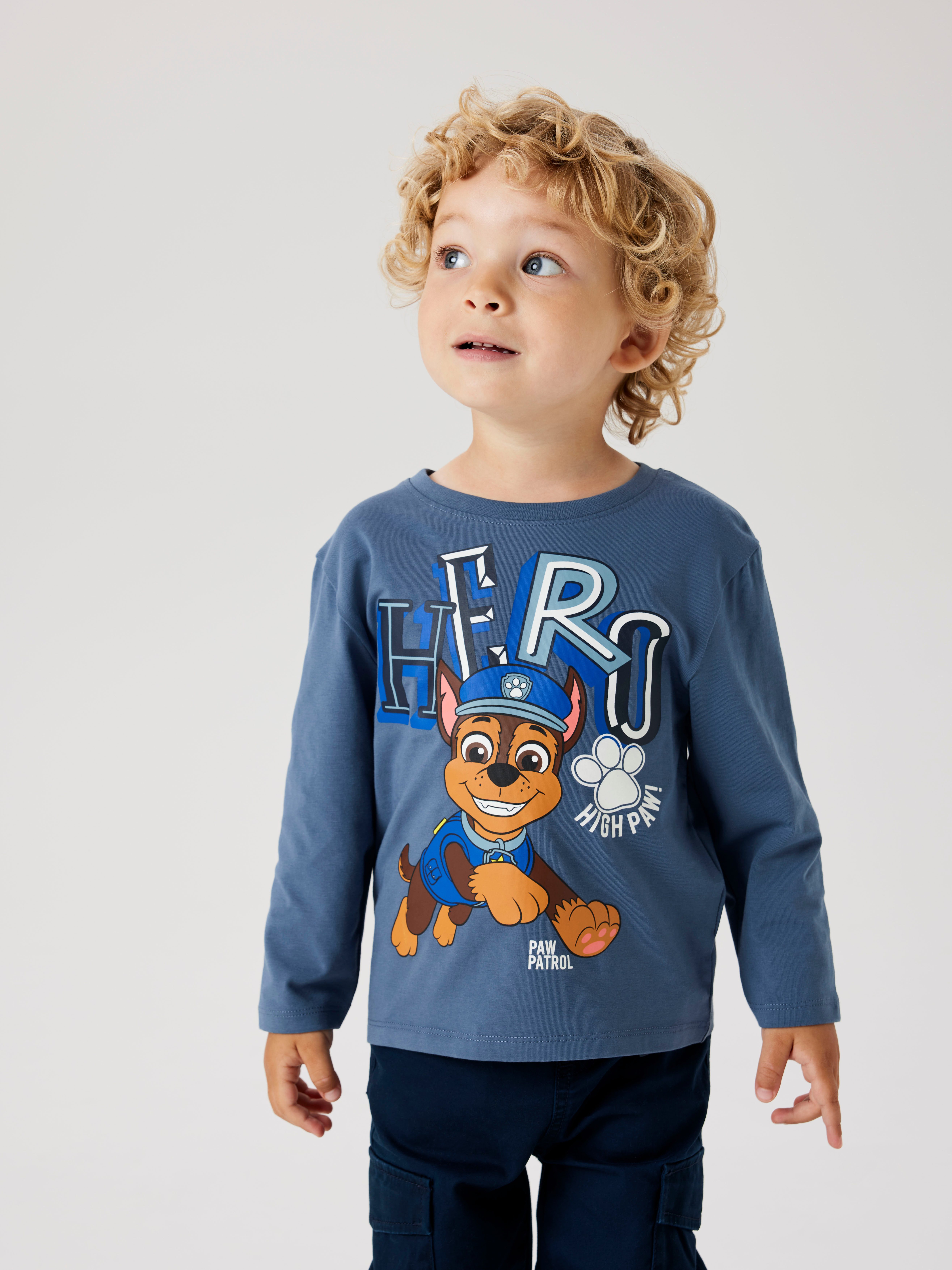 Name It Langarmshirt NMMJAHAV PAWPATROL NREG LS TOP NOOS CPLG