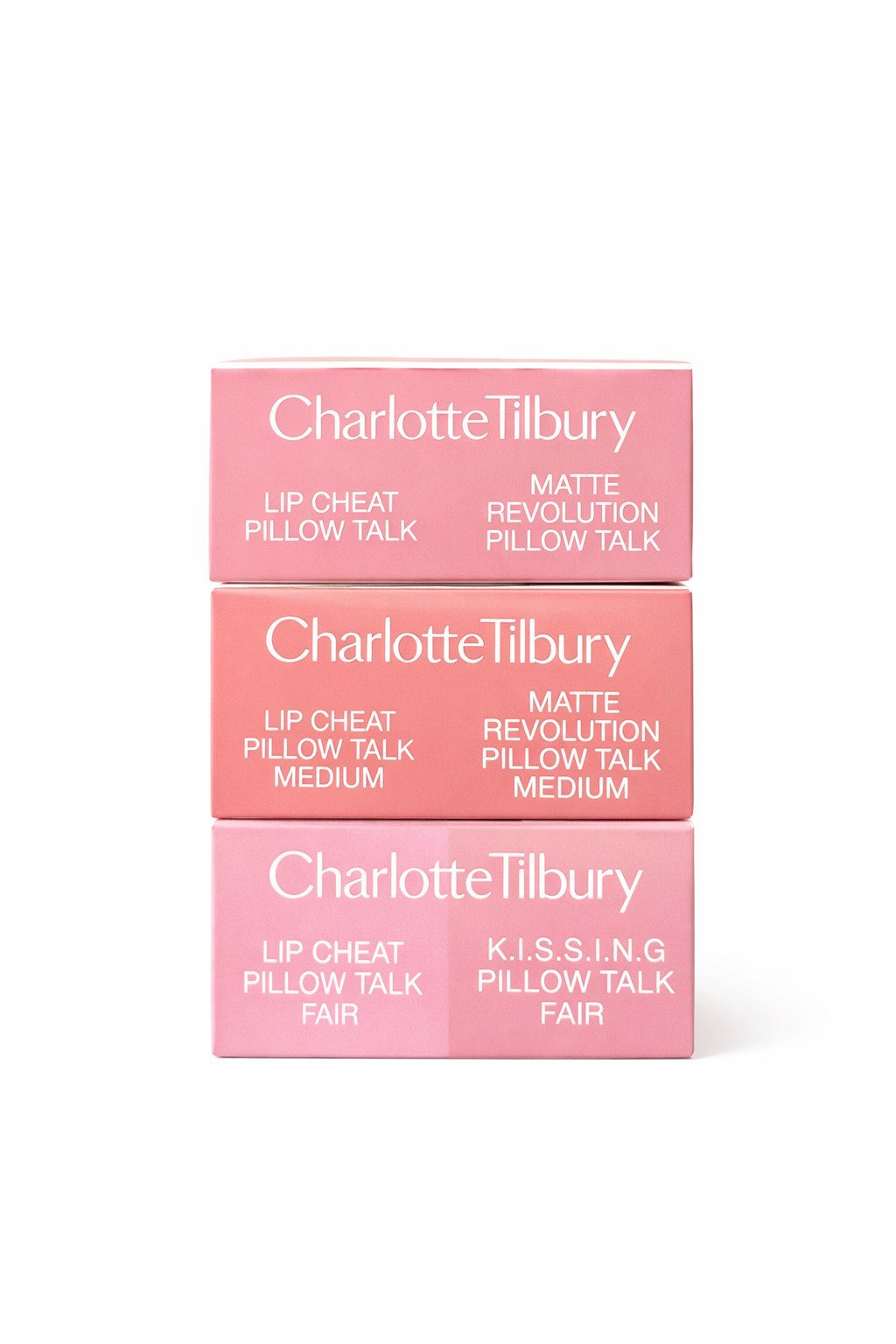 CHARLOTTE TILBURY Lippenpflege-Set Pillow Talk Duo Lip Set 1,5g Lippenstift & 0,8g Lipliner