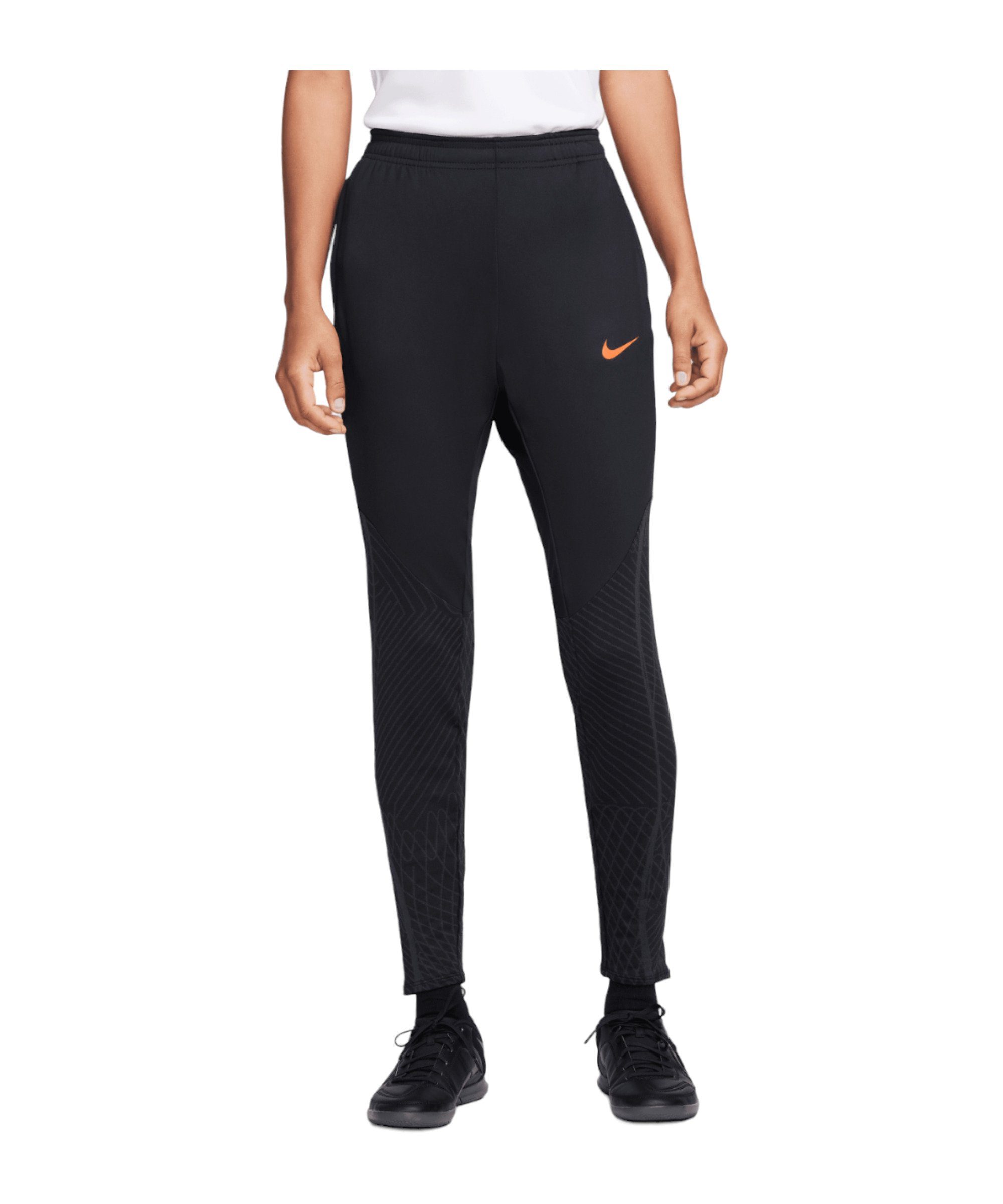 Nike Sporthose Strike Trainingshose Damen schwarzschwarzrot