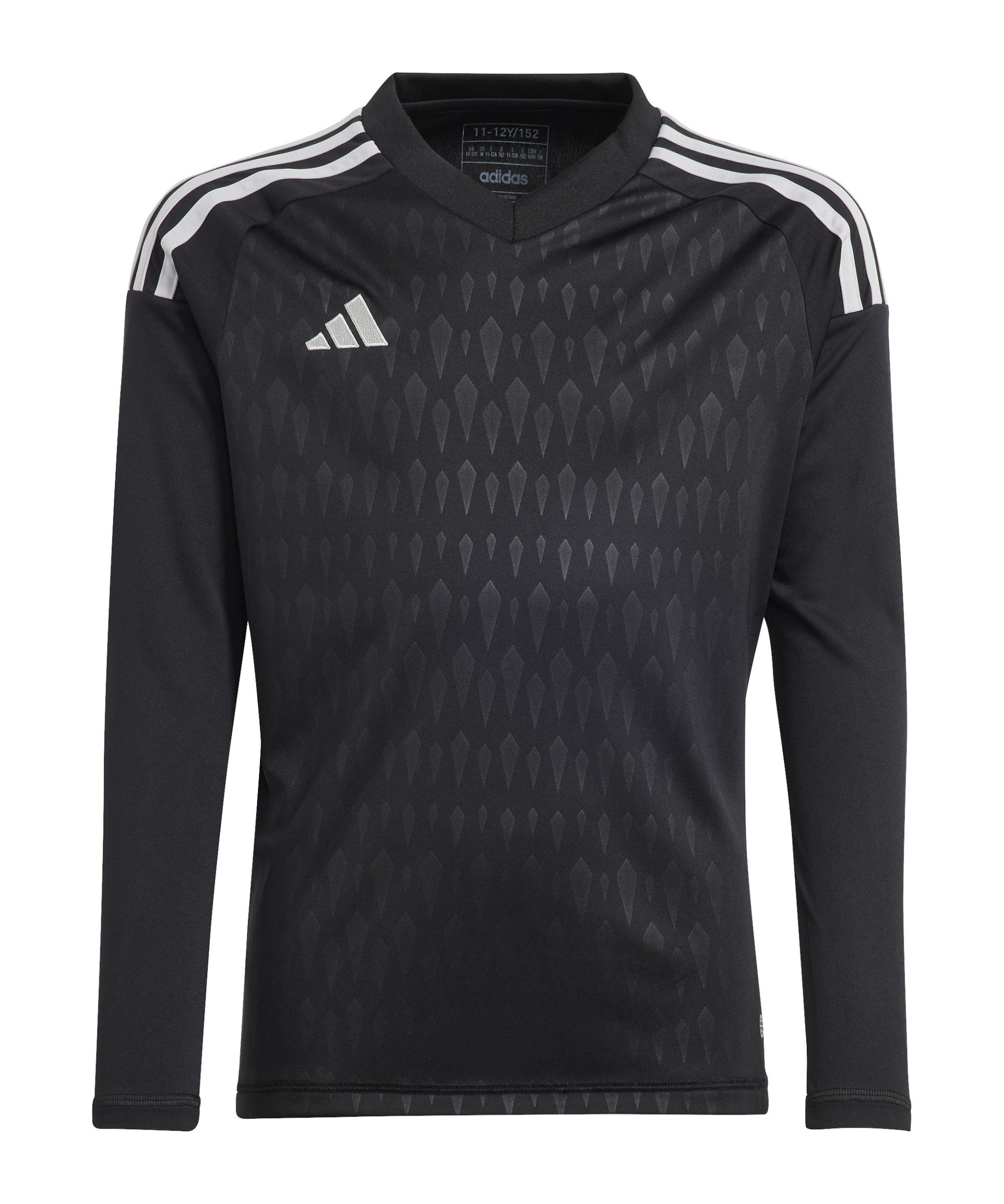 adidas Performance Fußballtrikot Tiro 23 Competition Torwarttrikot langarm Kids schwarz