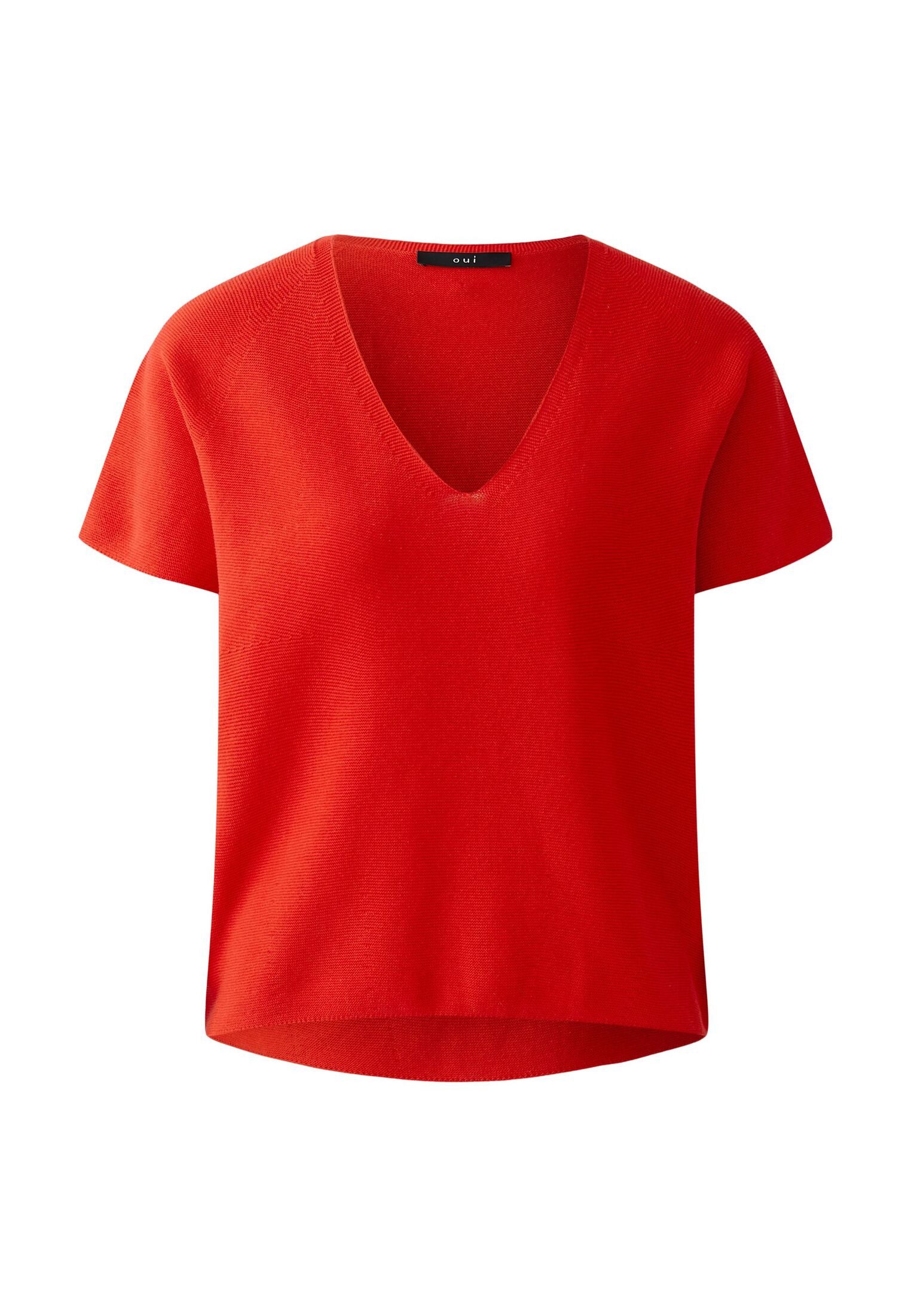 V-Ausschnitt-Pullover Pullover