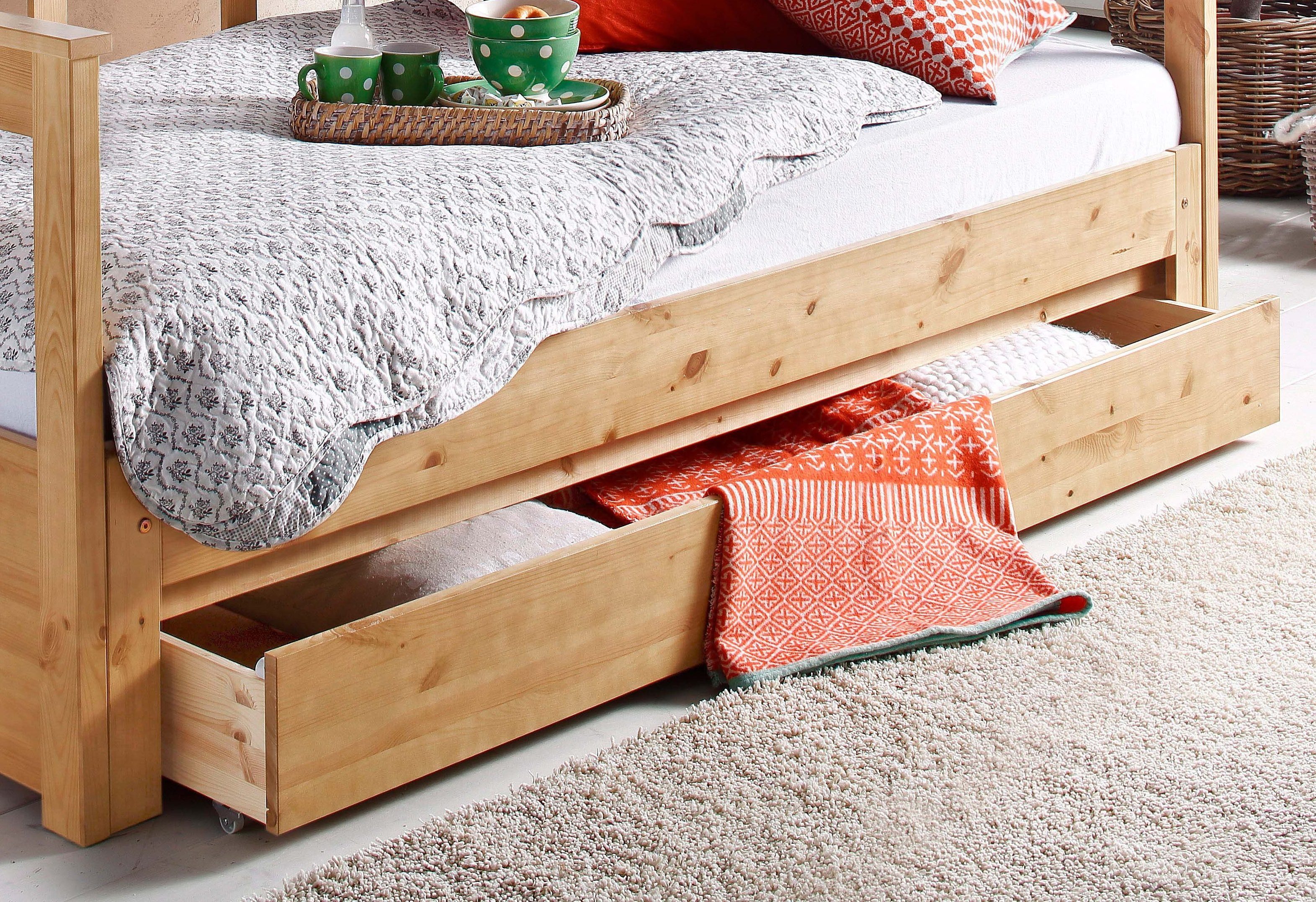 OTTO home Schubkasten KERO, passend zum Massivholzbett 'KERO', Breite 192 c günstig online kaufen