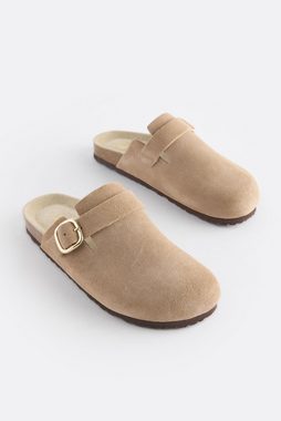 Next Forever Comfort® Leder-Clogs mit Fußbett Clog (1-tlg)