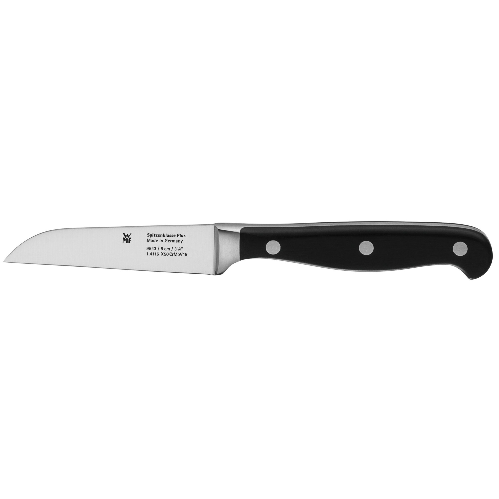 WMF Овощные ножи Spitzenklasse Plus, Ножи geschmiedet, Performance Cut, Spezialklingenstahl, Klinge 8cm
