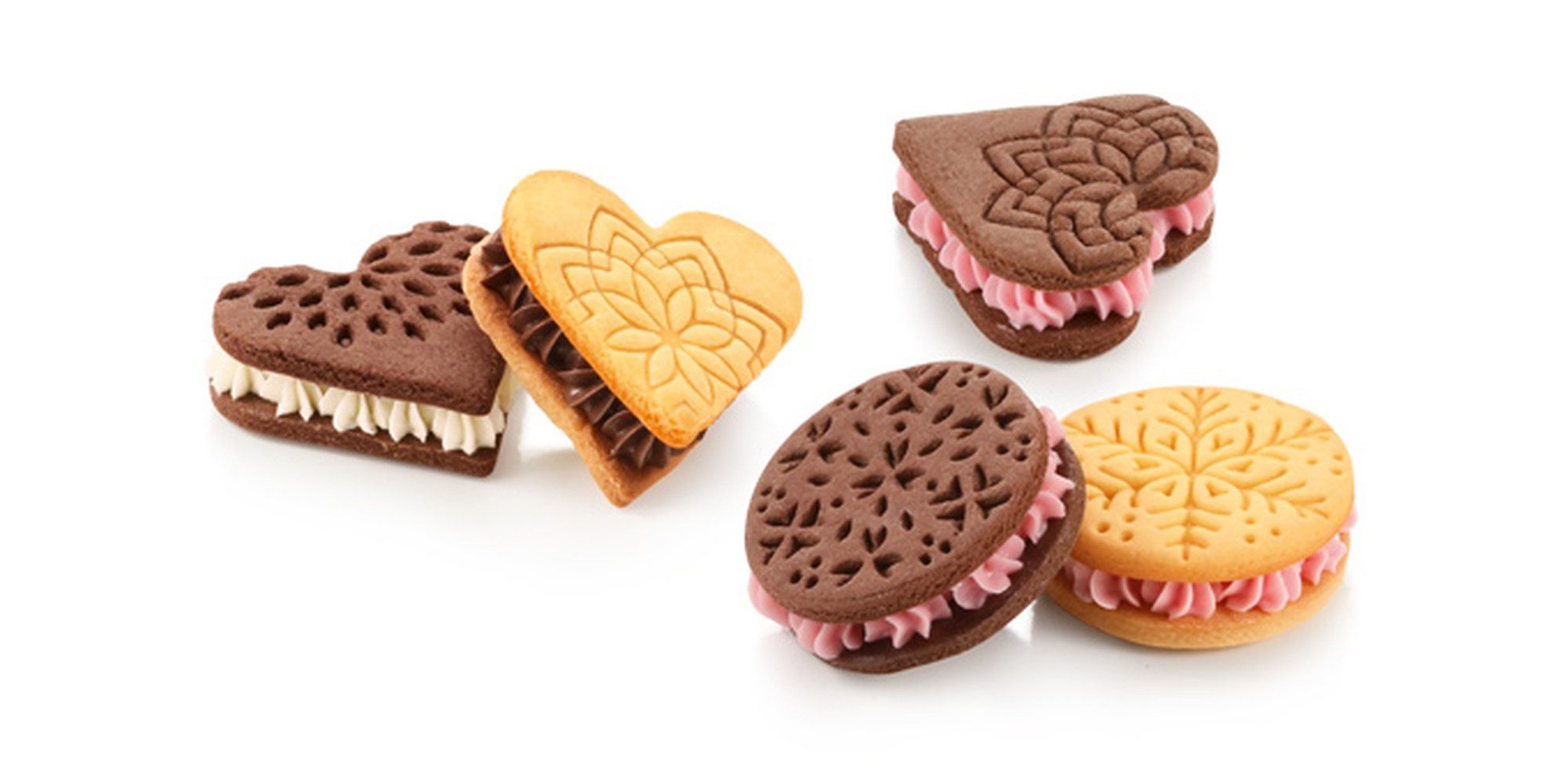 Tescoma Ausstechform Dekorierstempel für Kekse und Lebkuchen DELÍCIA, Set 4 St. – Bild 3 von 4