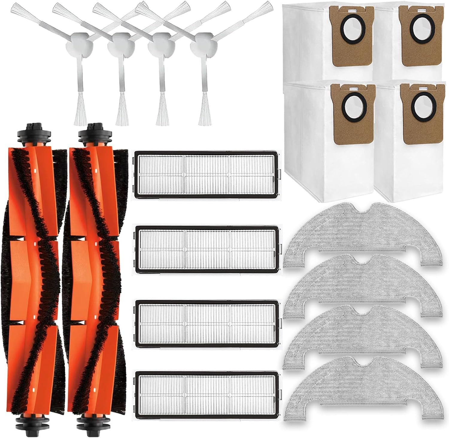 FELIXLEO Saugroboter Zubehör-Set Ersatzteile Zubehörset für Dreame Z10 Pro, L10 Plus Roboterstaubsauger, (1-tlg)