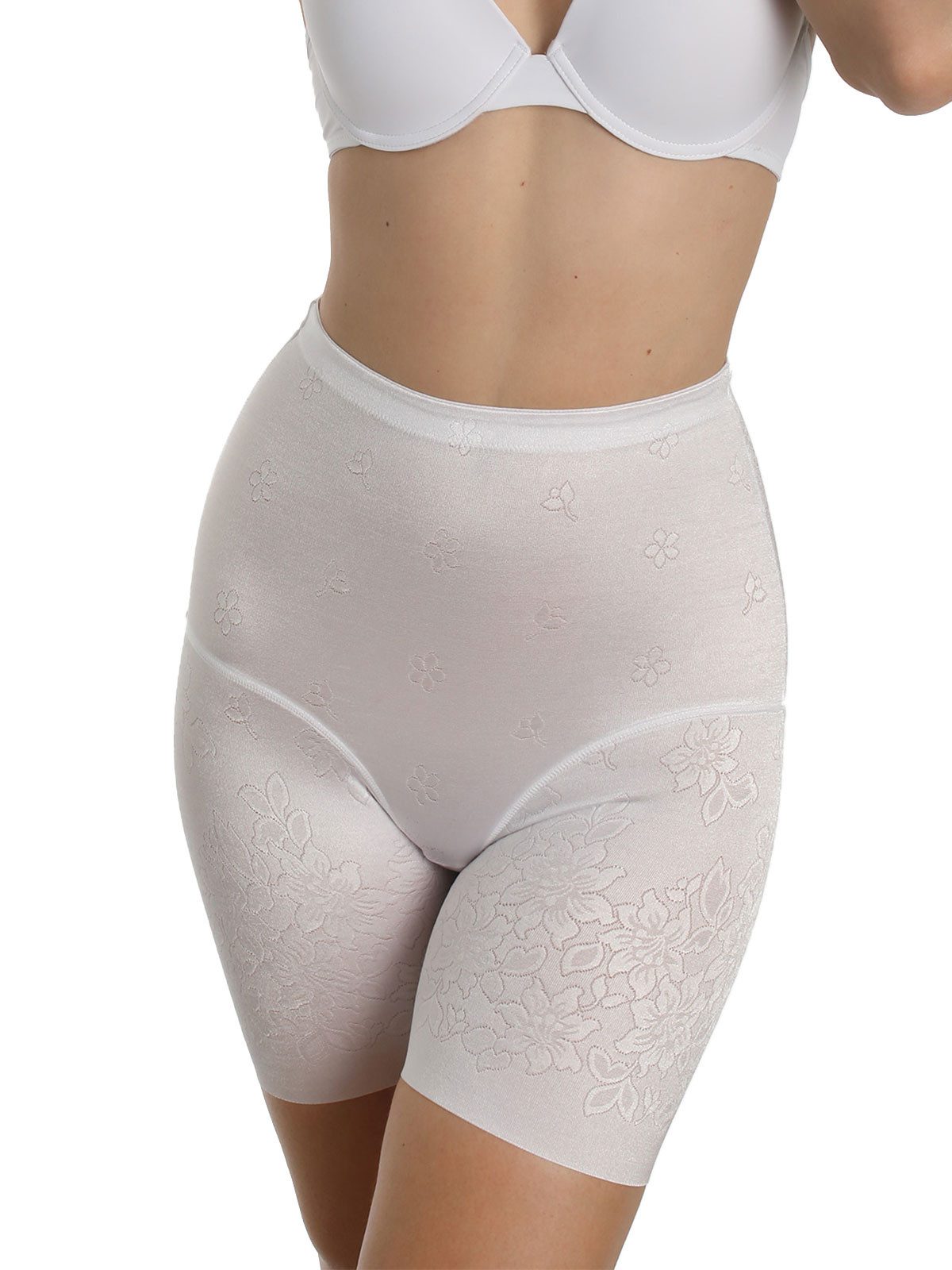 Sassa Miederhose lange Miederhose FUNCTIONAL JACQUARD (Stück, 1-St) Taillenformend