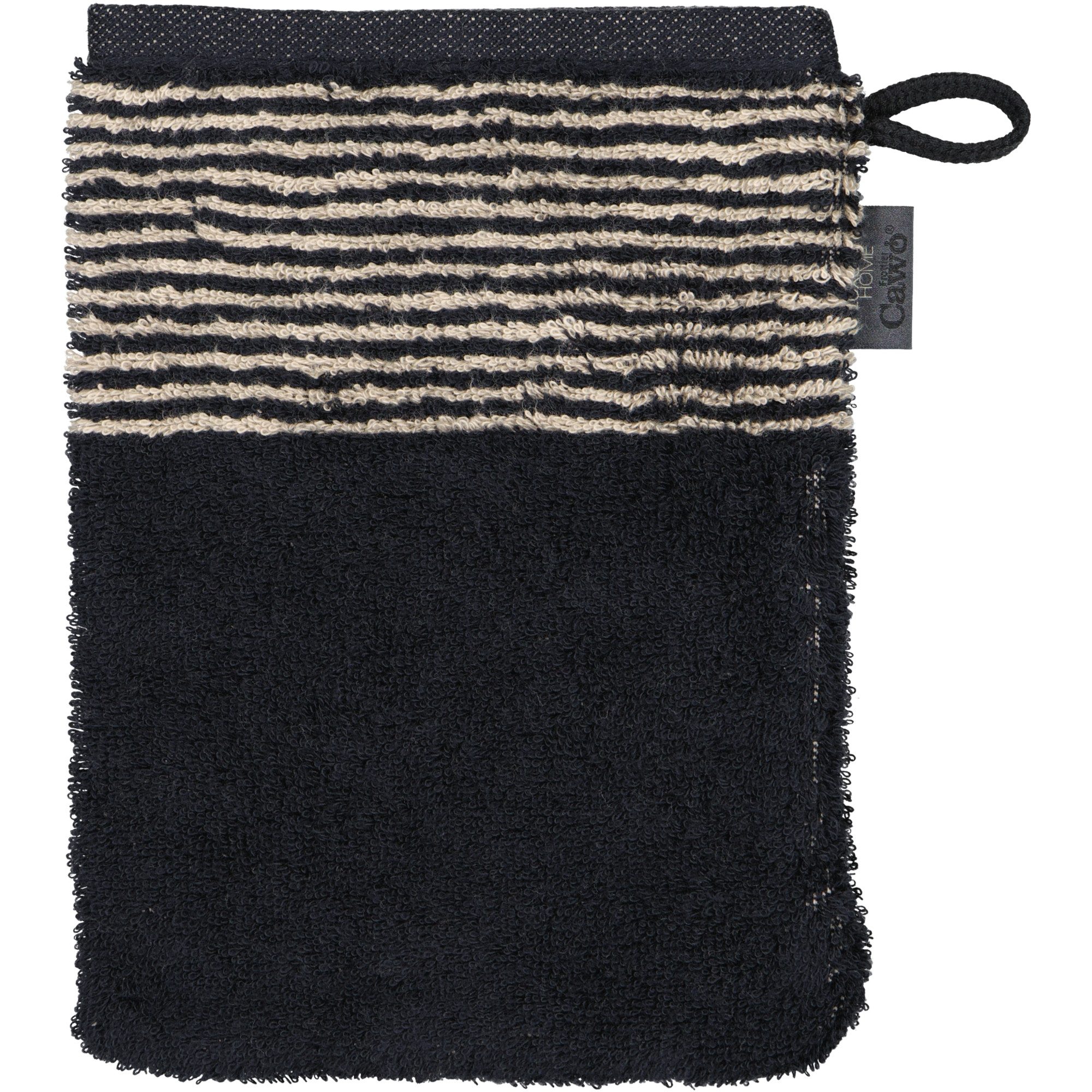 Handtuch Two-Tone 590 schwarz