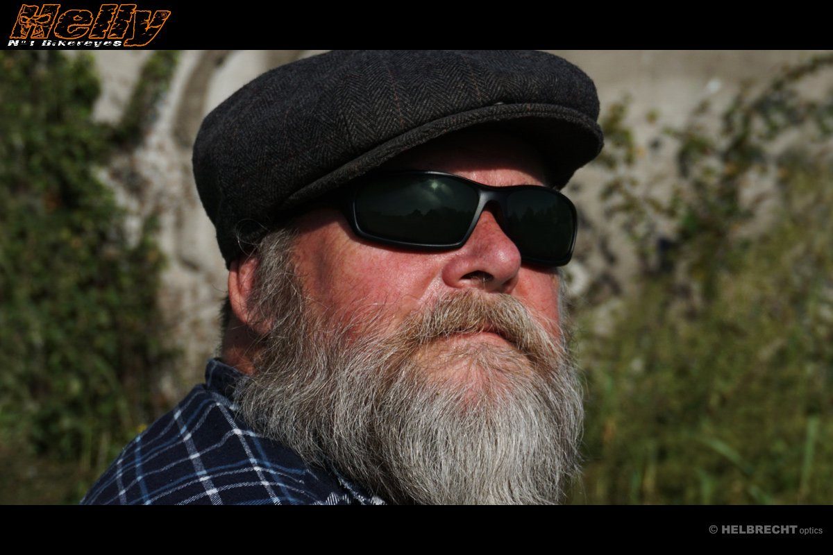 Helly - No.1 Bikereyes Motorradbrille i-stealth - polarisierend, polarisierende Gläser