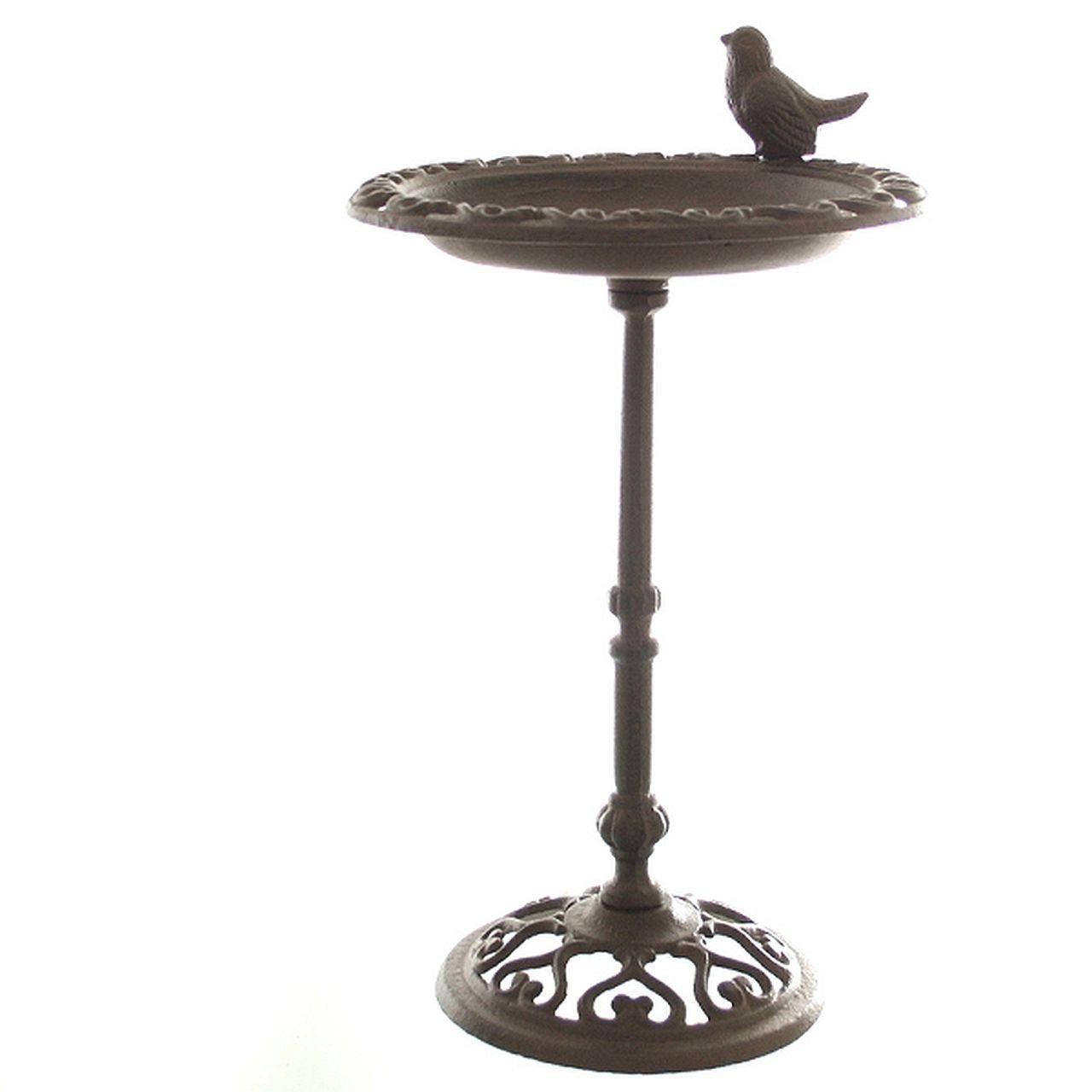 Dragimex Vogeltränke für den Garten aus Gusseisen Ø 23cm
