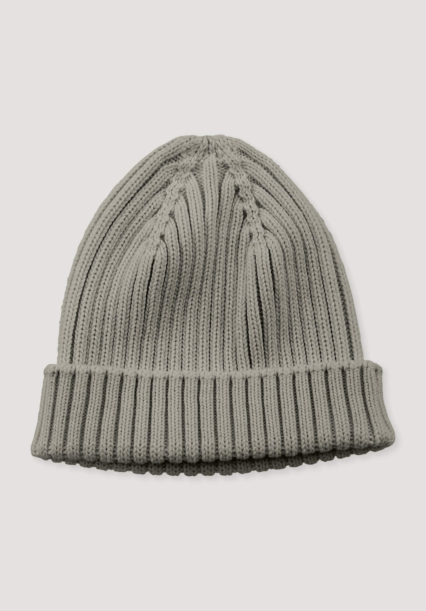 Hessnatur Strickmütze aus reiner Bio-Baumwolle (1-St)