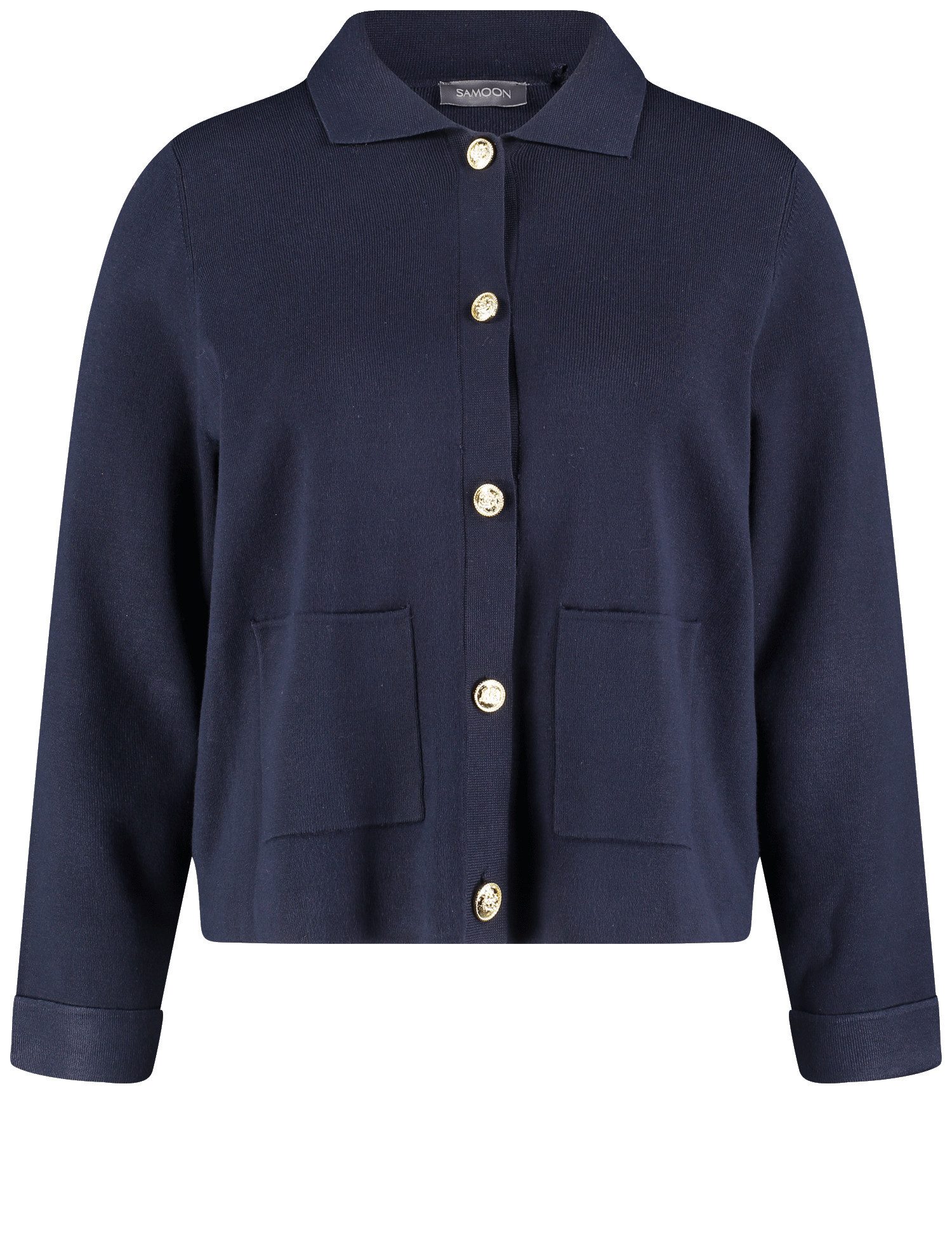 Samoon Strickpullover JACKE STRICK günstig online kaufen