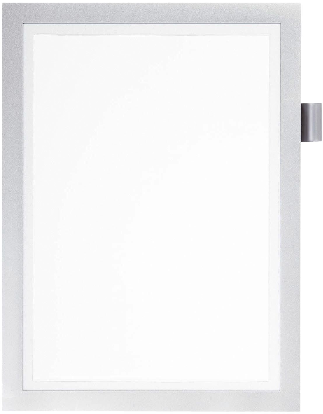 Homucasa Magnetischer Bilderrahmen A4 - Dokumentenrahmen Ohne Bohren, Silber, Für Homeoffice & Wohnzimmer