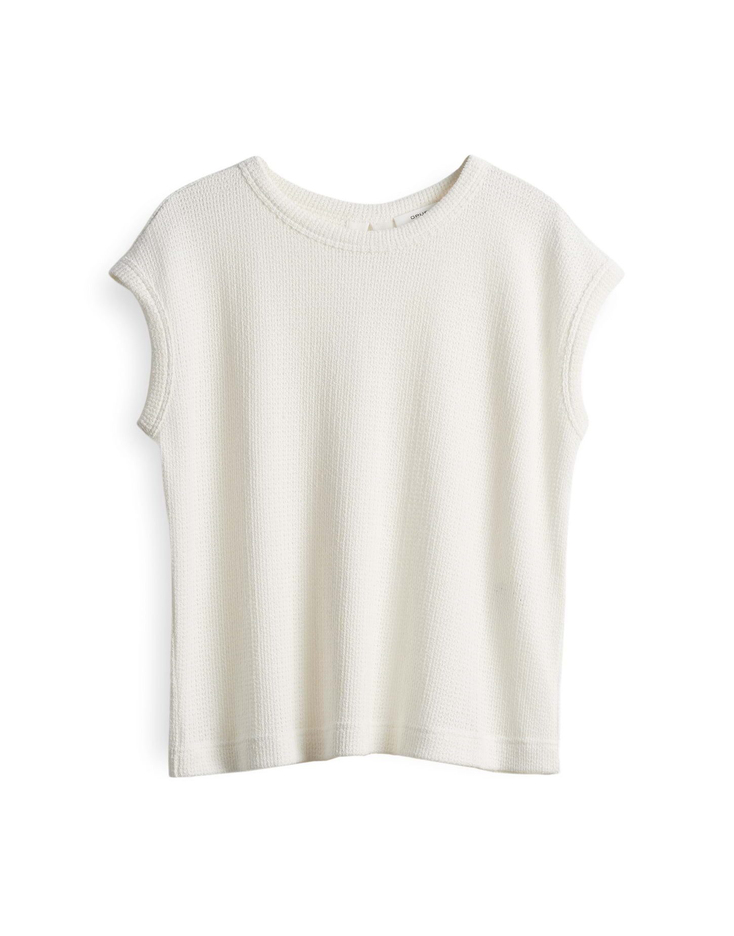 OPUS Shirttop SPUNKI Regular Jerseytop in Crochet Optik – Bild 2 von 5