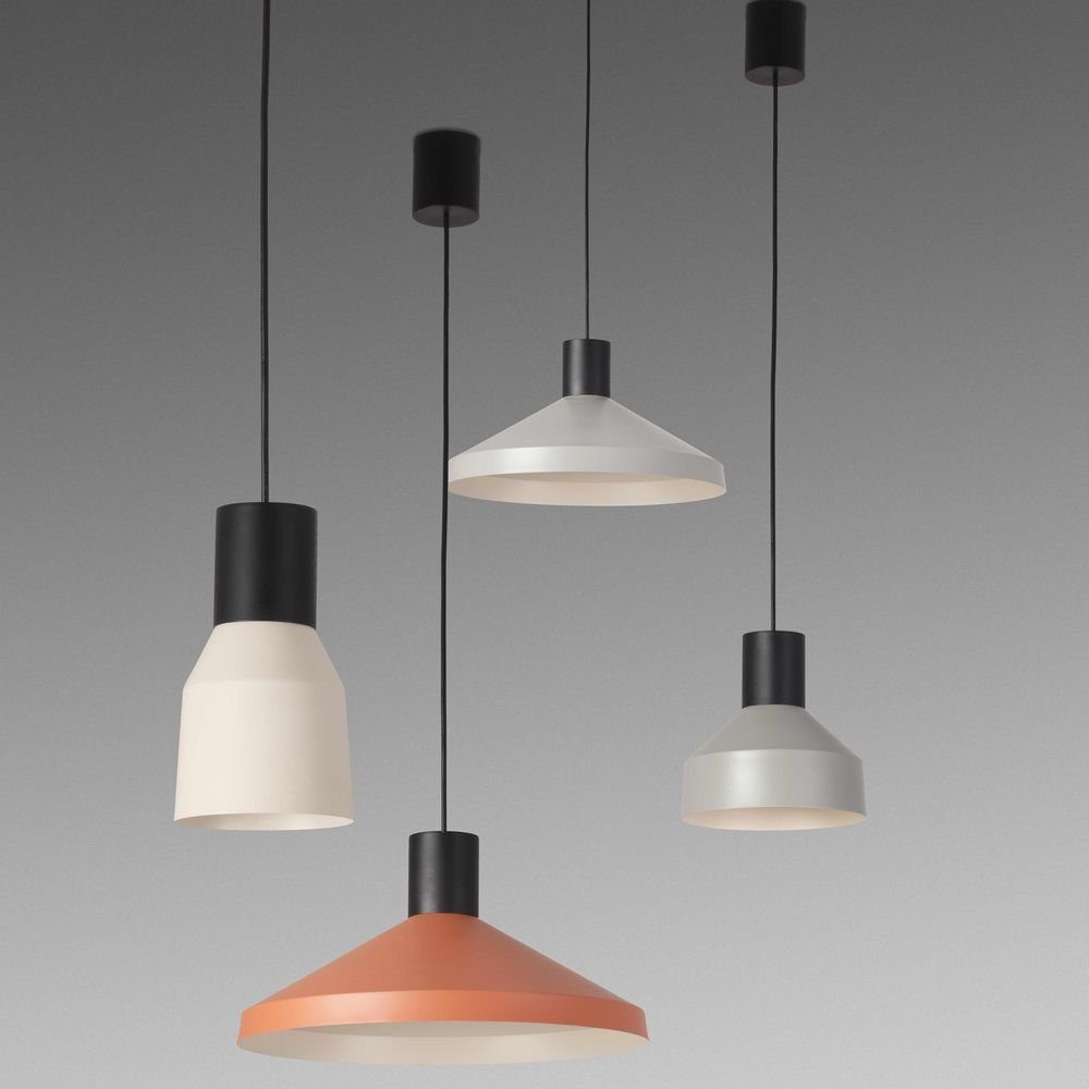 Hängelampe Beige/Schwarz Barcelona Pendelleuchte Kombo FARO