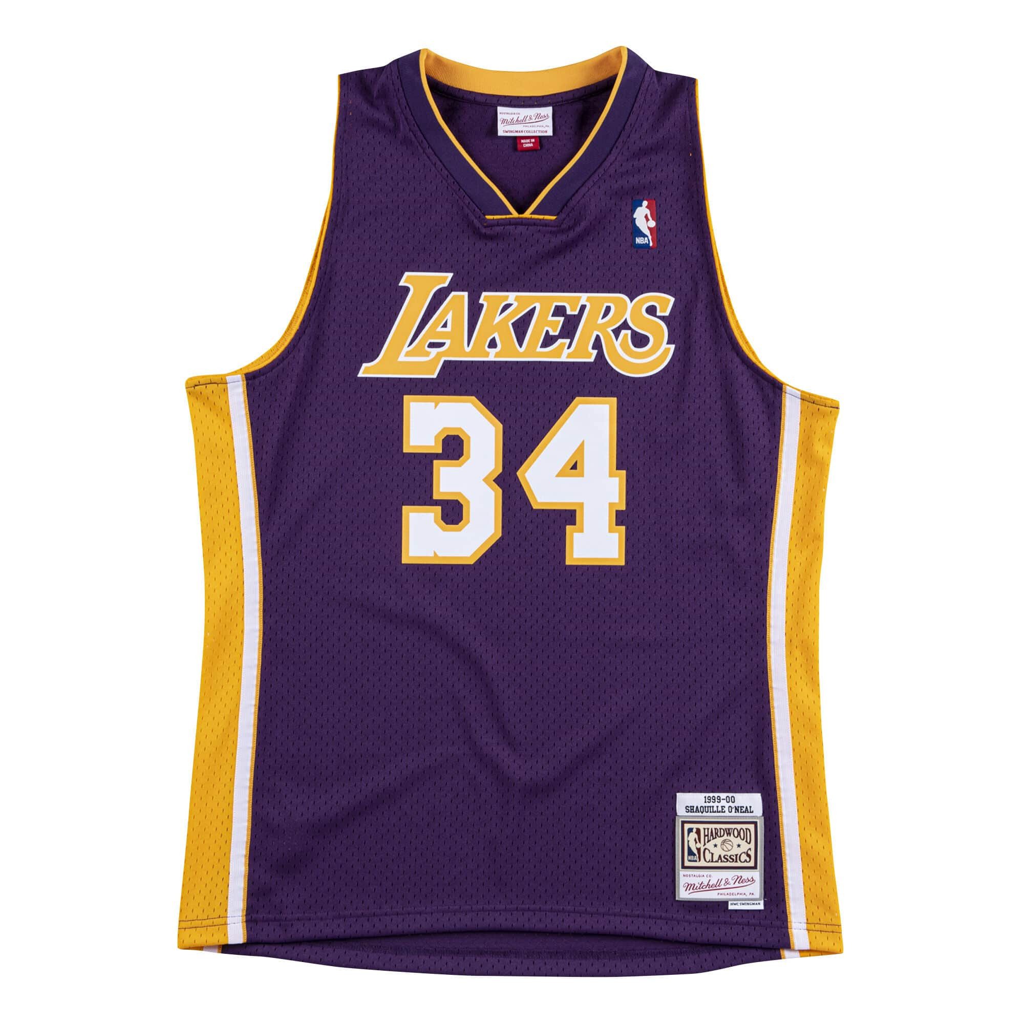 Mitchell & Ness Basketballtrikot Los Angeles Lakers 1999-00 Shaquille O'Neal L