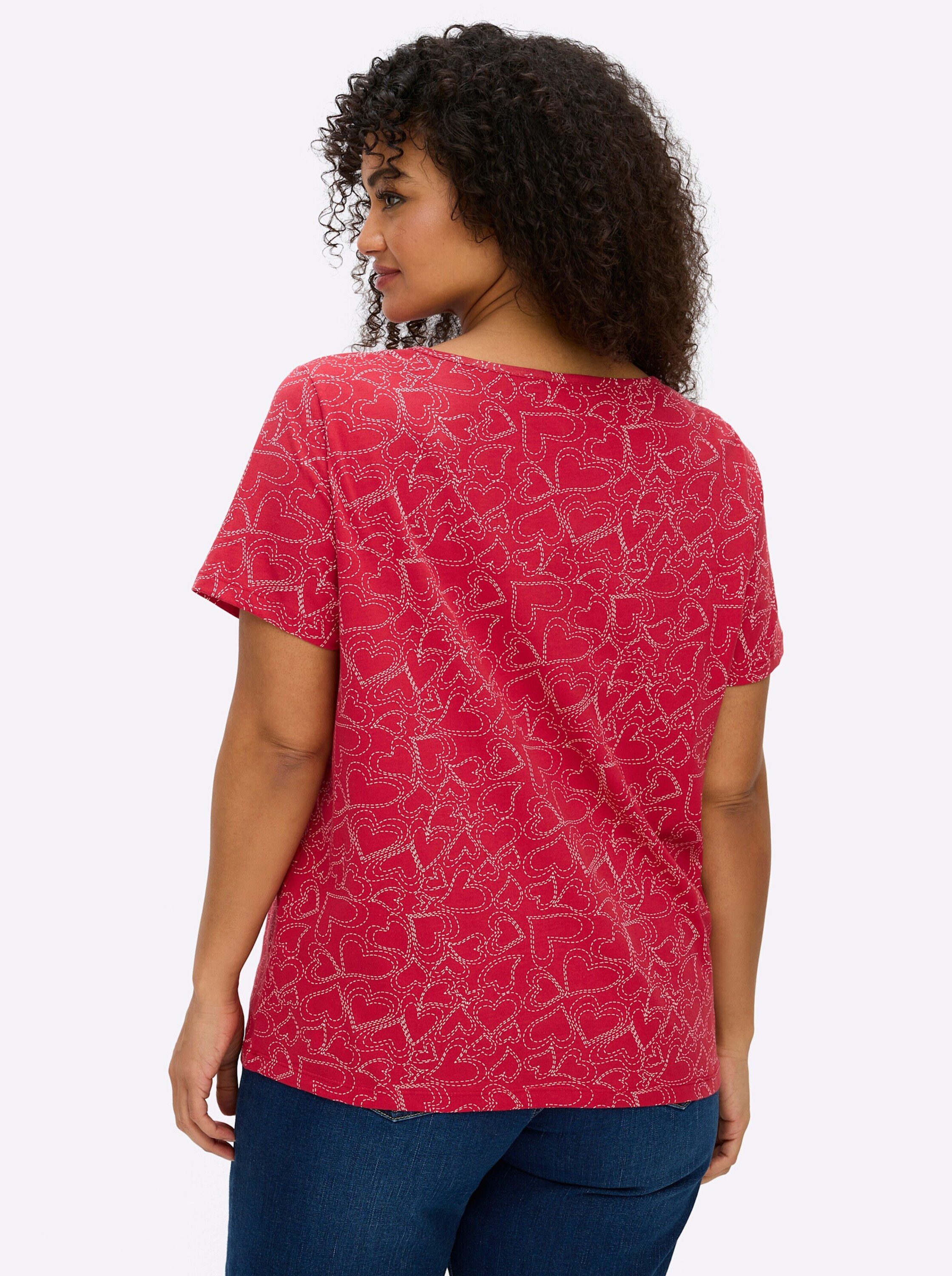 Sieh an! T-Shirt Druck-Shirt Kurzarm günstig online kaufen