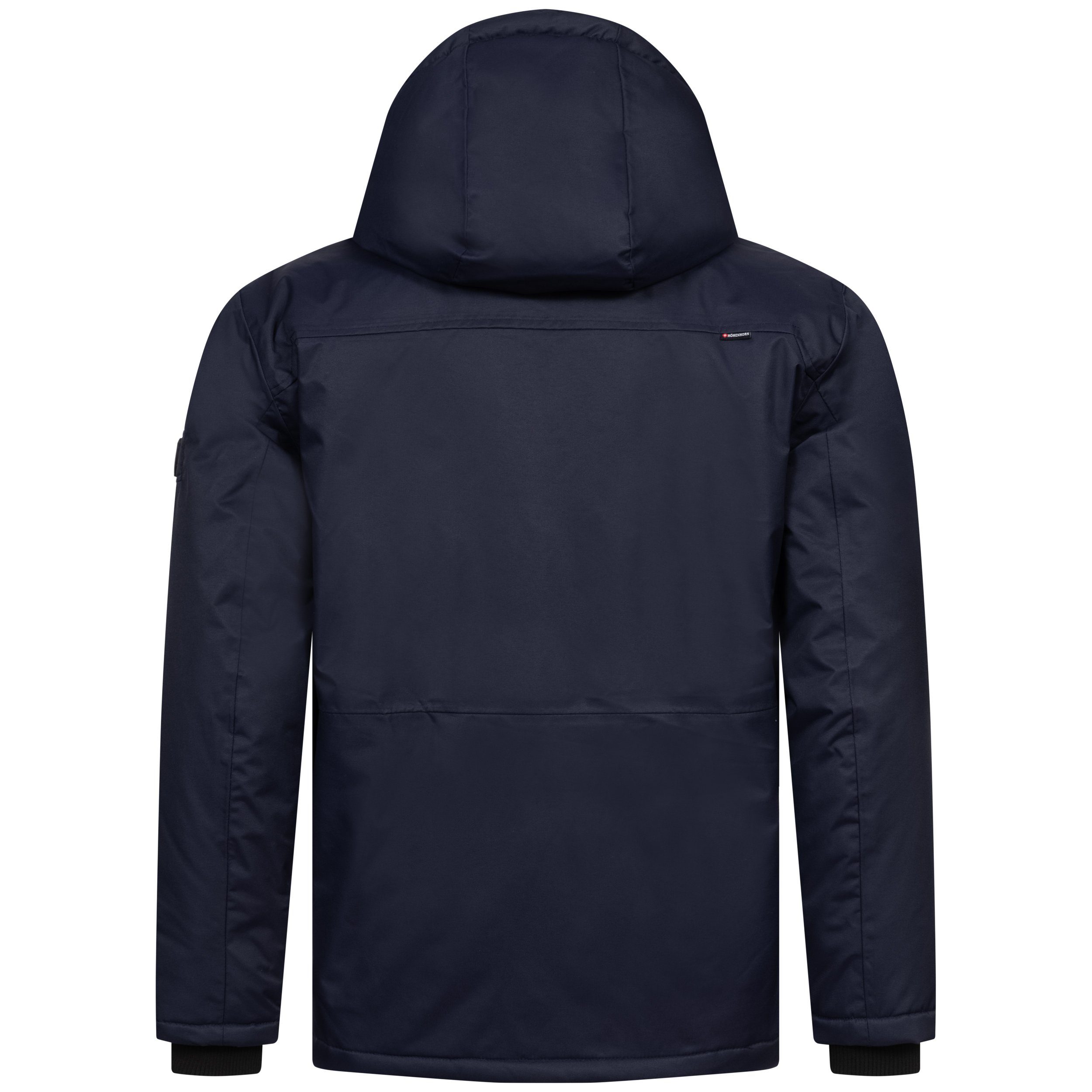 Höhenhorn Winterjacke Starsgard Herren Jacke für Männer Wasserdicht Atmungsaktive abnehmbare Gefütterte Kapuze, winddicht