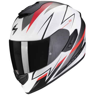 Scorpion Exo Motorradhelm Scorpion Exo-1400 Evo Air Thelios Matt-Weiss / Rot S