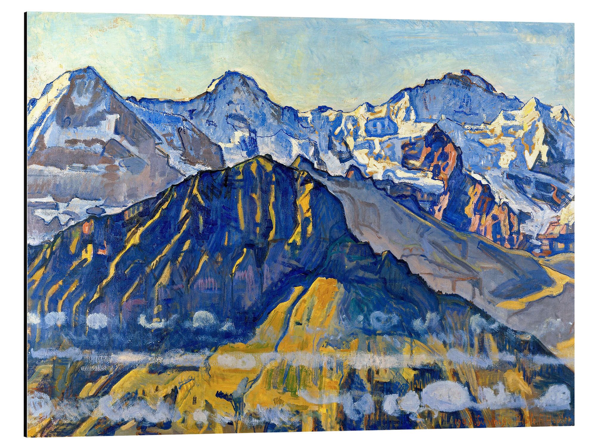 Alu-Dibond-Druck Ferdinand Hodler