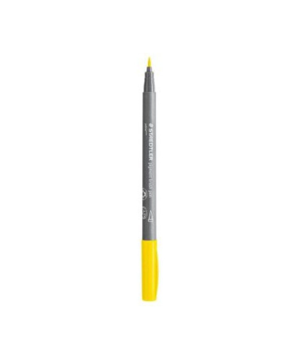 STAEDTLER Malstift Staedtler Pigment Arts Brush Pen, 24 St., (Packung, 24-tlg., Pigment Arts Brush), Pinselstift Pigment Brush Pen