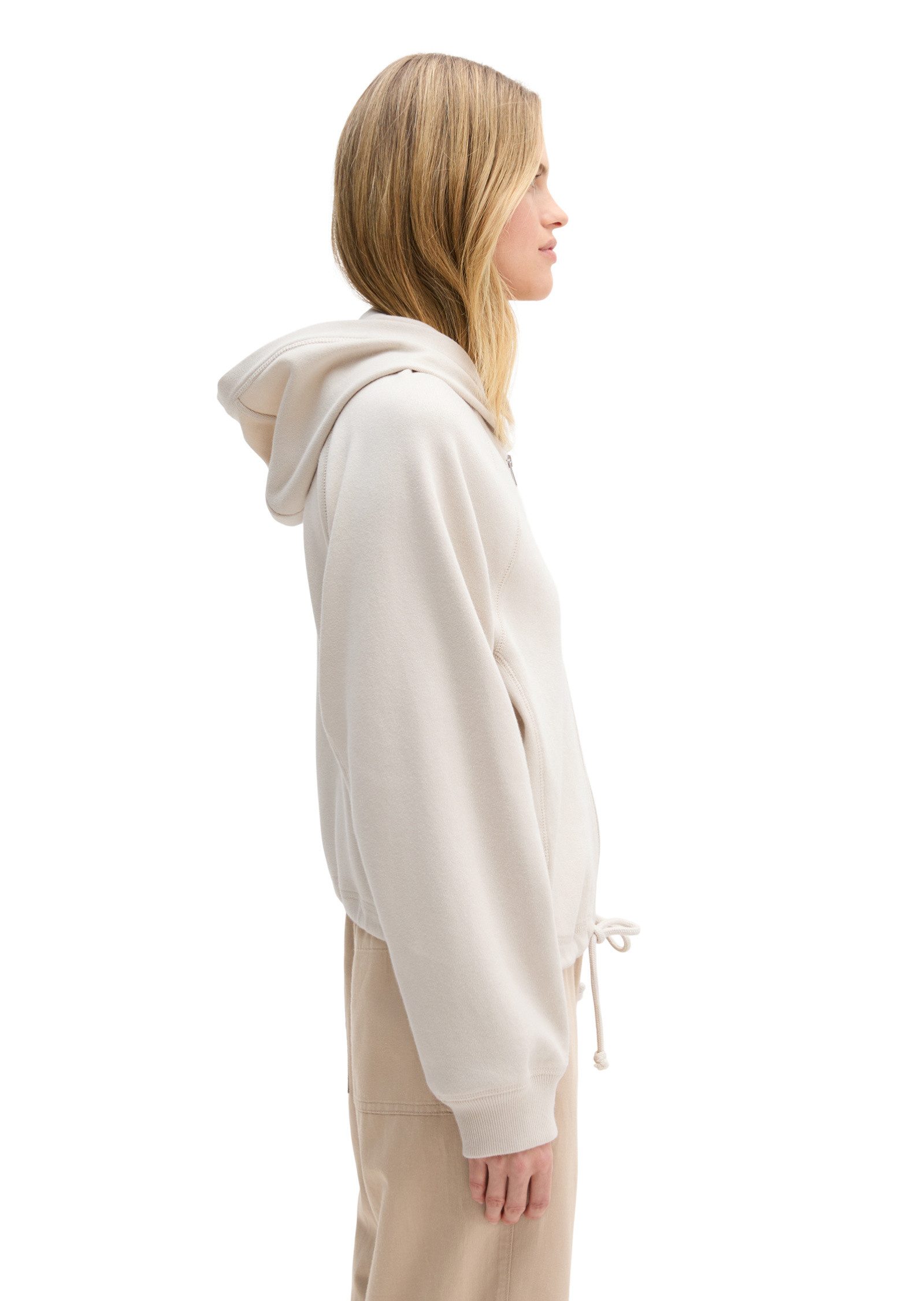 Marc O'Polo Sweatjacke aus reiner Bio-Baumwolle
