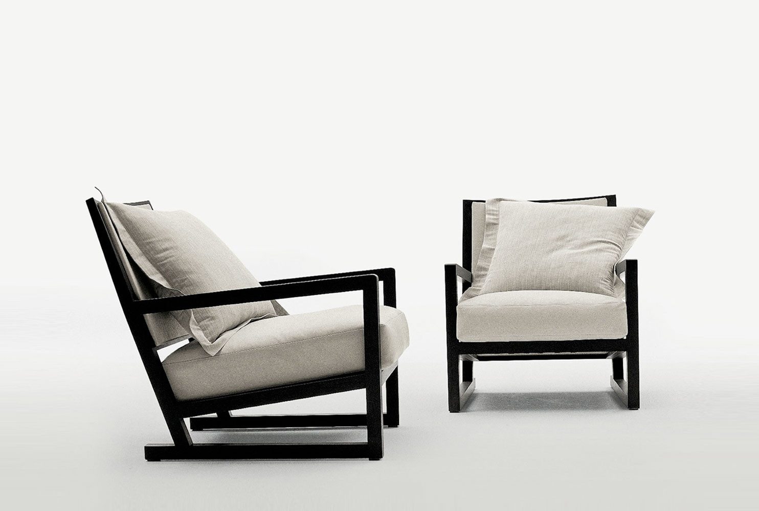 Xlmoebel Sessel Leder-Clubsessel in modernem Design mit Holzgestell (Sessel MBK-SD-C003), Hergestellt in Europa