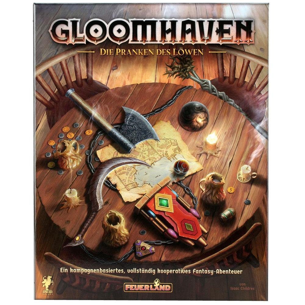 Feuerland Spiel Gloomhaven - Die Pranken des Löwen
