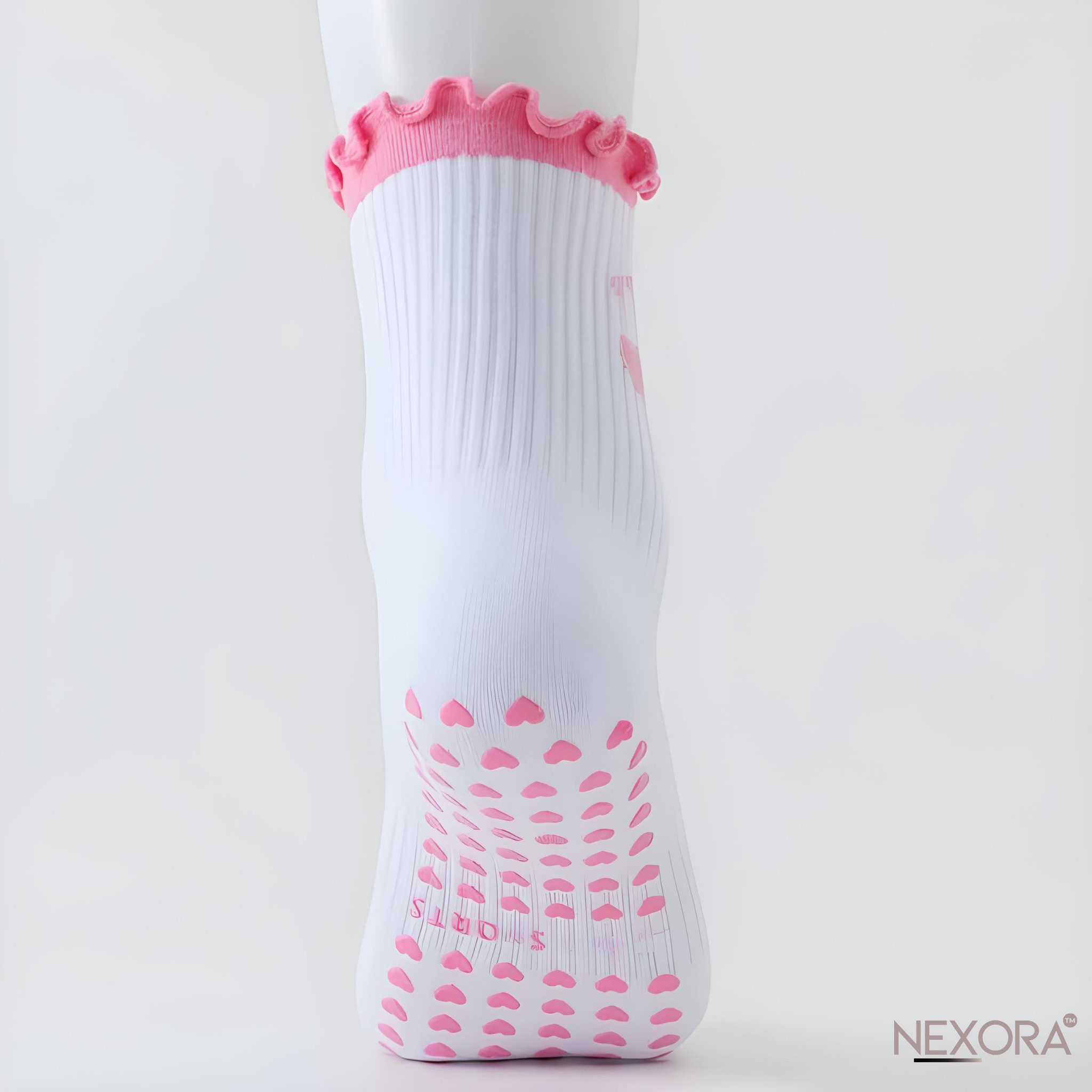 NEXORA Sportsocken Yoga Socken Damen rutschfest – Anti-Rutsch Pilates Fitness Socken (Paar, 1-Paar, 1 Paar) Rutschfeste Damensocken, ideal für Yoga oder Pilates
