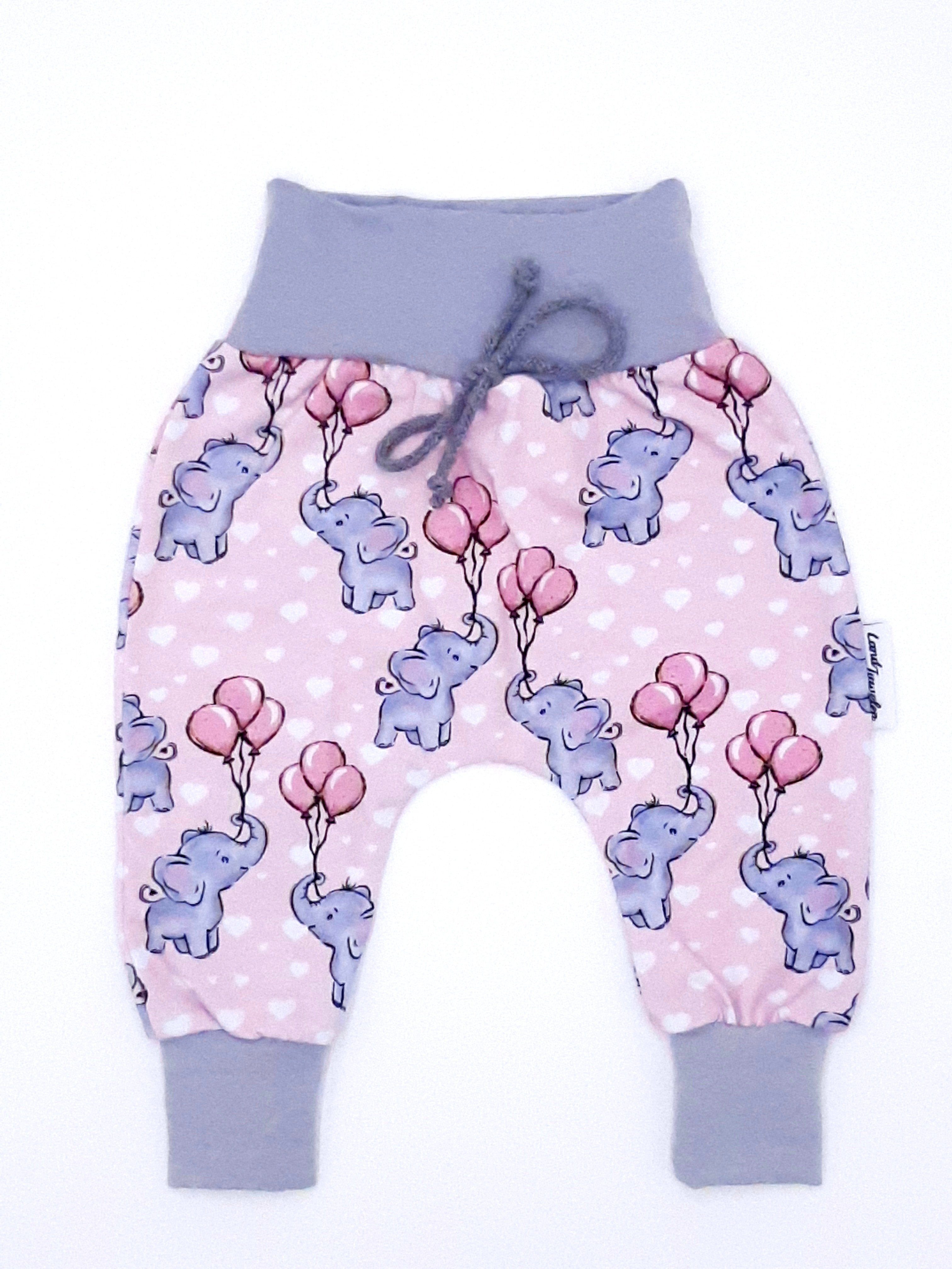 Land-Juwelen Pumphose ELEFANT ROSA GRAU Pumphose günstig online kaufen