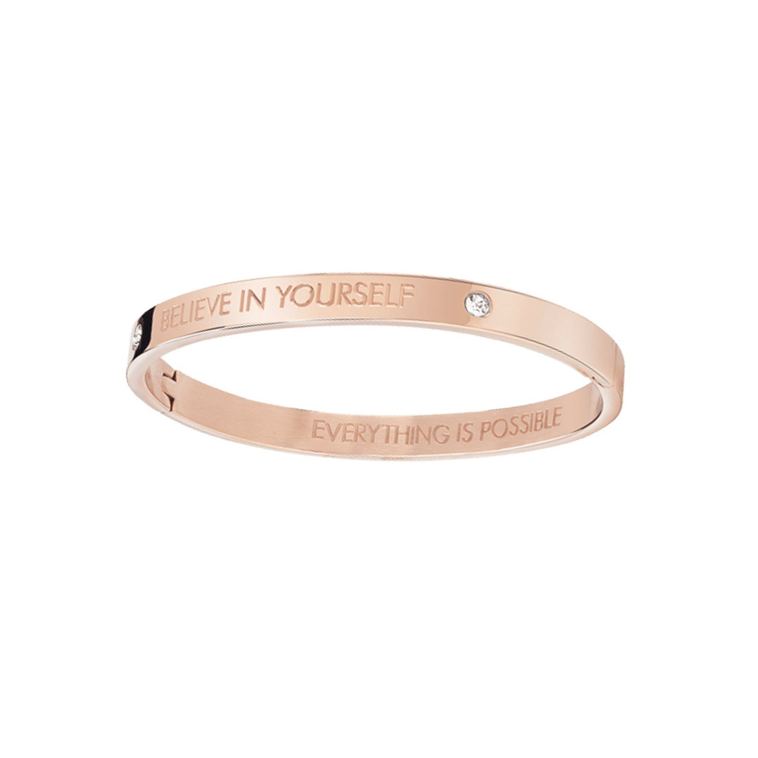 Guess Armreif Armband - Stahl - Rose - Kristall - Damen
